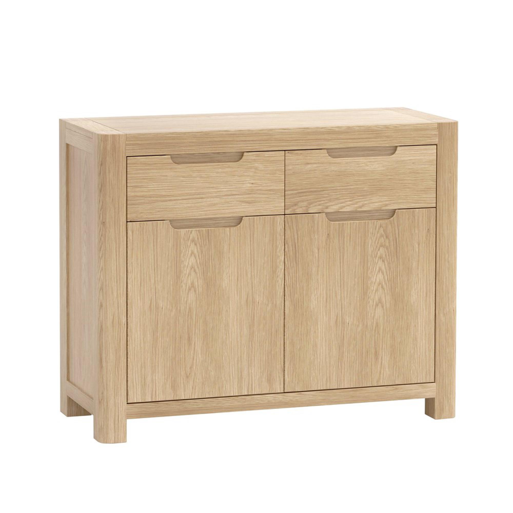Carly Sideboard - 2 Door - Small - 100cm - Oak