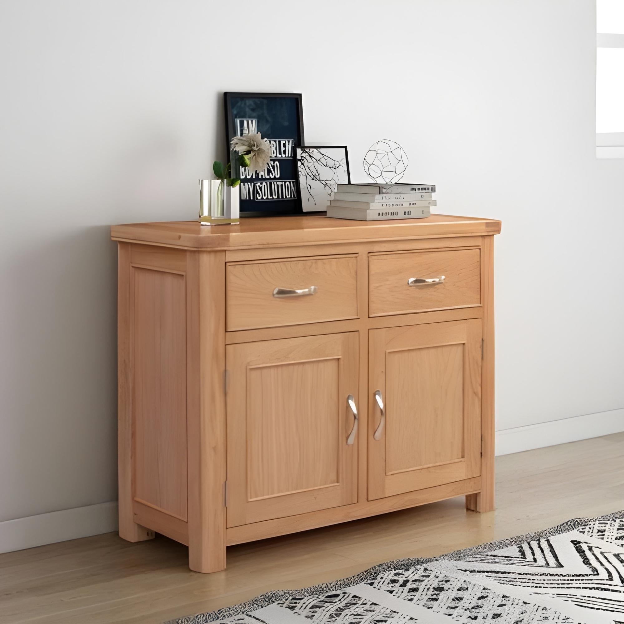 Clarion Sideboard - 2 Door - Small - 106cm - Oak