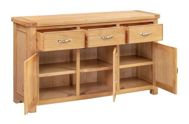Clarion Sideboard - 3 Door - Medium - 150cm - Oak