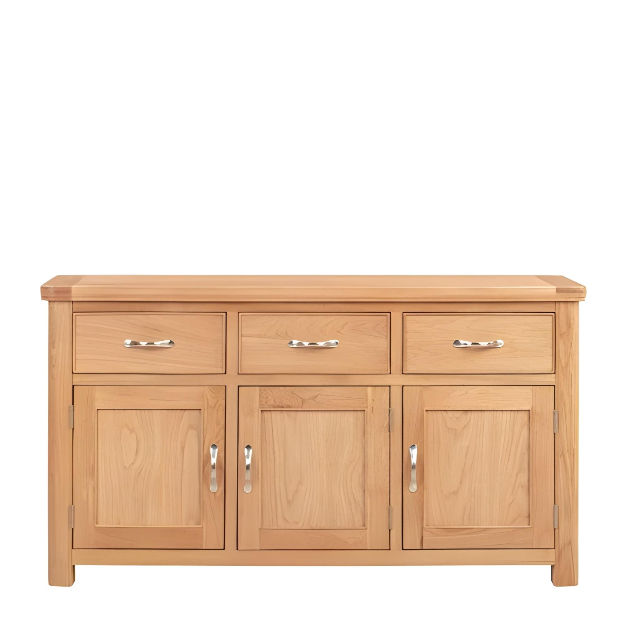 Clarion Sideboard - 3 Door - Medium - 150cm - Oak