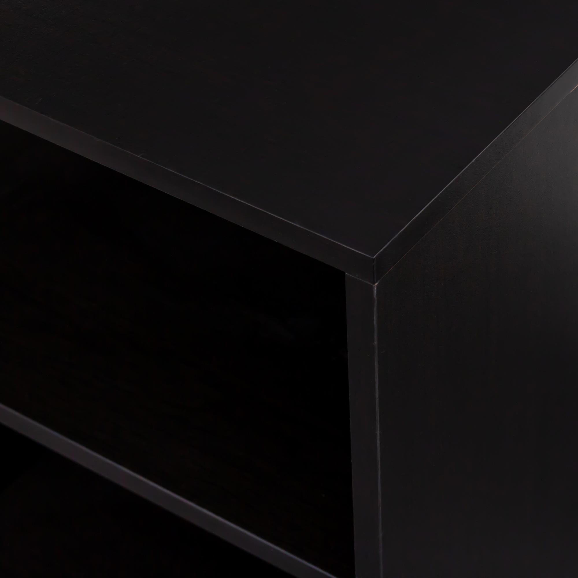 Clearance - Ferrero Cabinet - 1 Door - Black and Woven Rattan