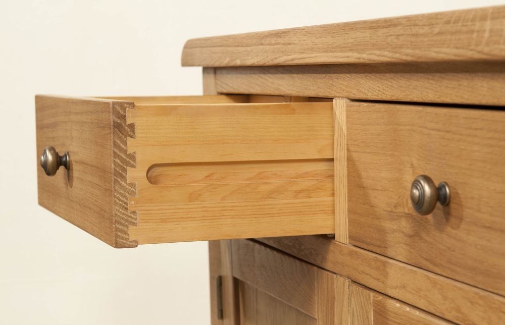 Dorset Sideboard - 3 Door - Large - 137cm - Oak