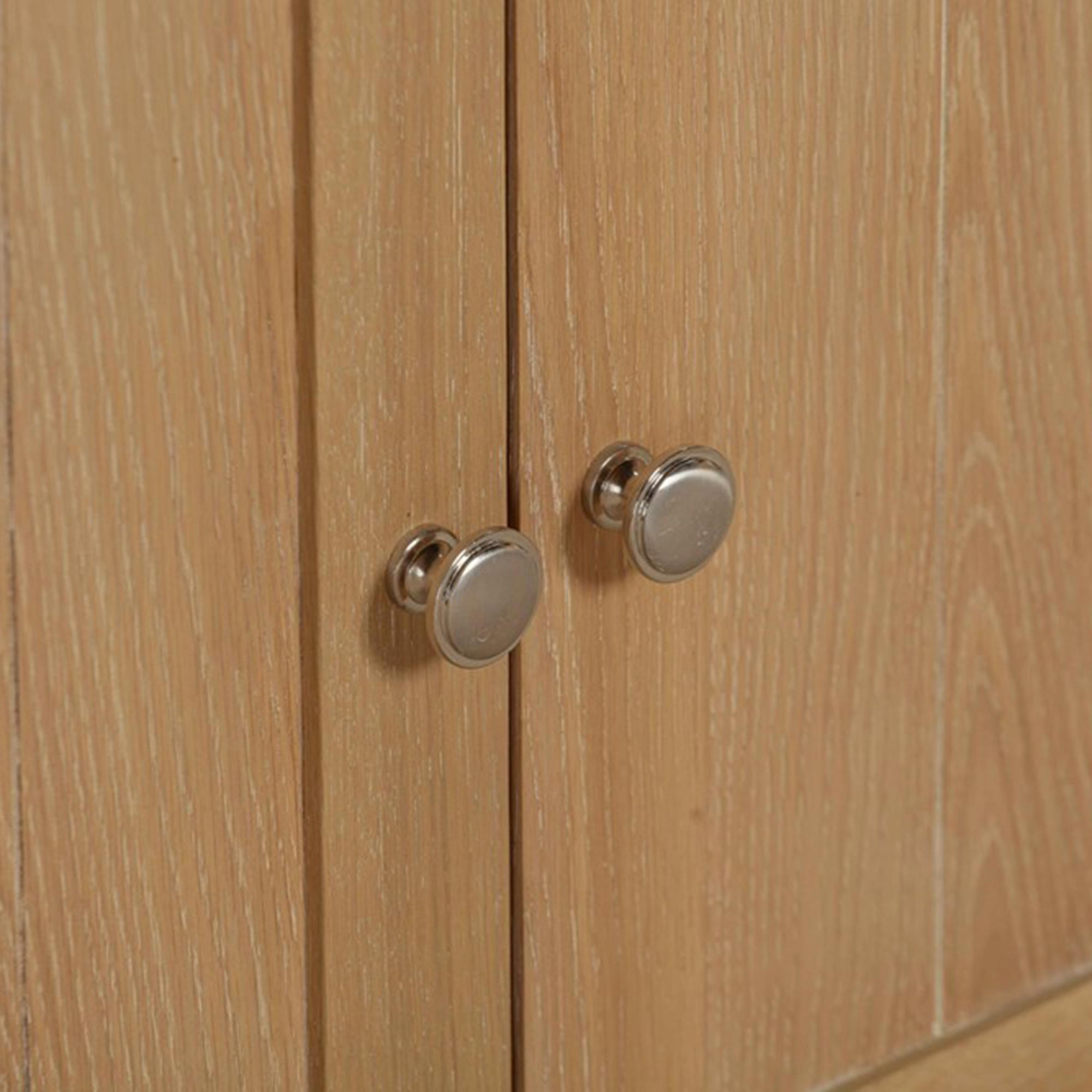 Hayley Sideboard - 2 Door - 2 Drawer - Compact - 80cm - Oak