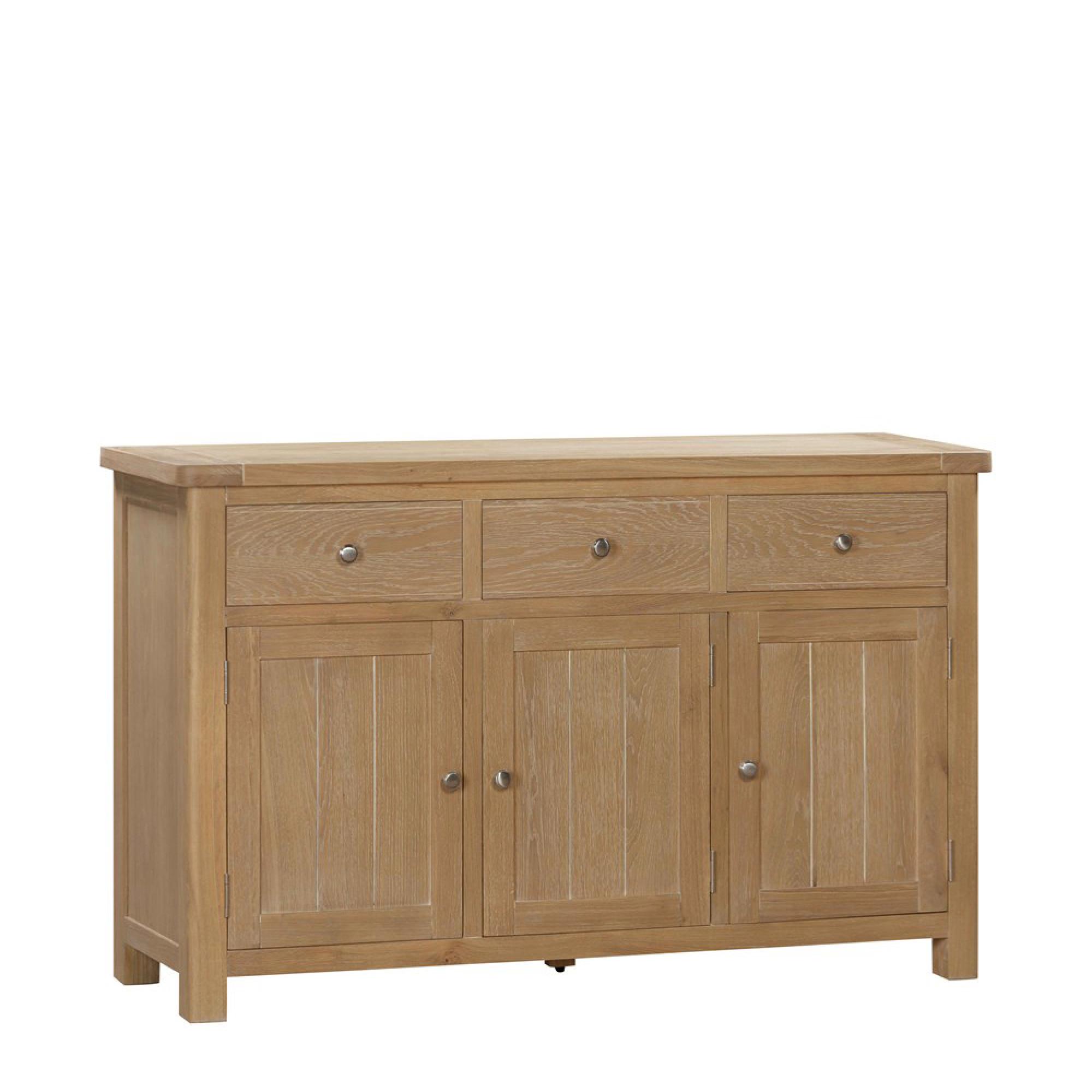Hayley Sideboard - 3 Door - Medium - 137cm - Oak