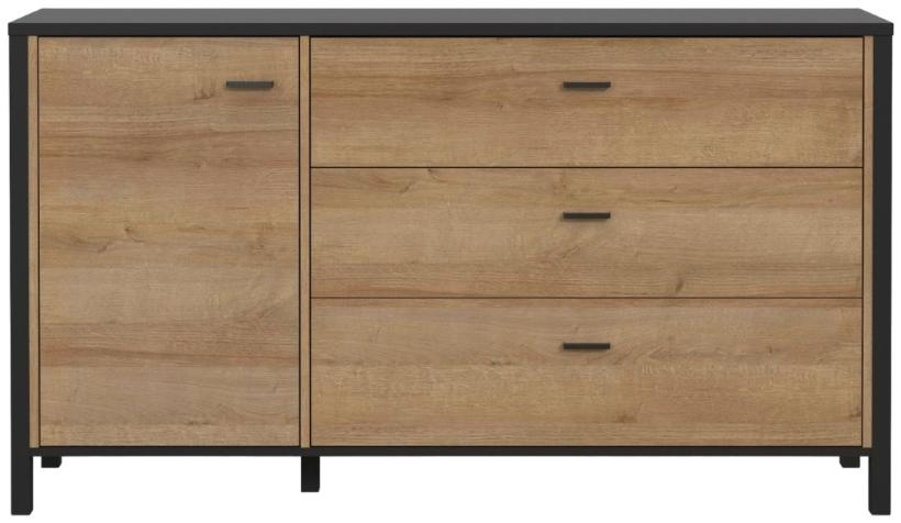 High Rock Oak Effect Medium Sideboard