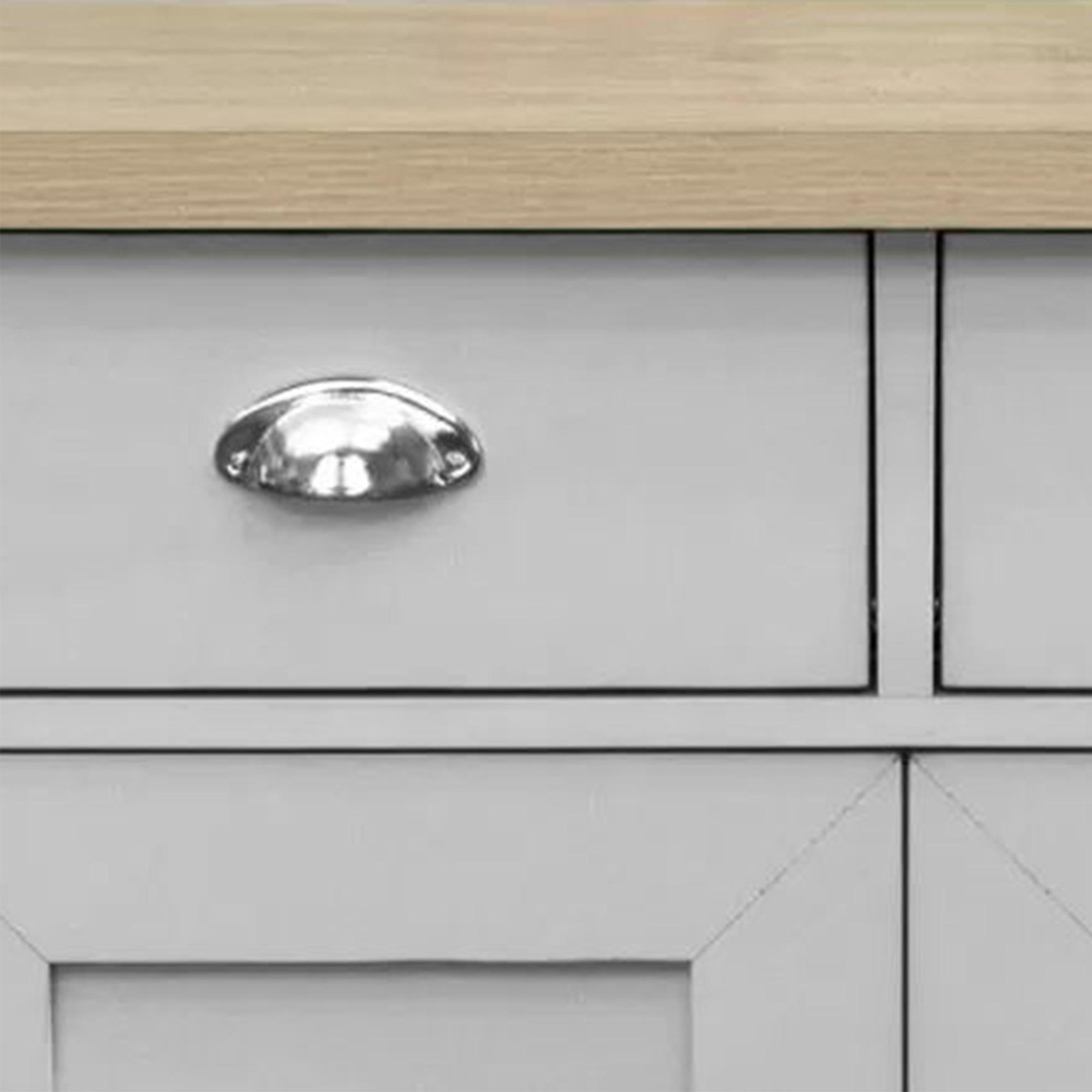 Highgate Small Sideboard - 2 Door - Grey Painted