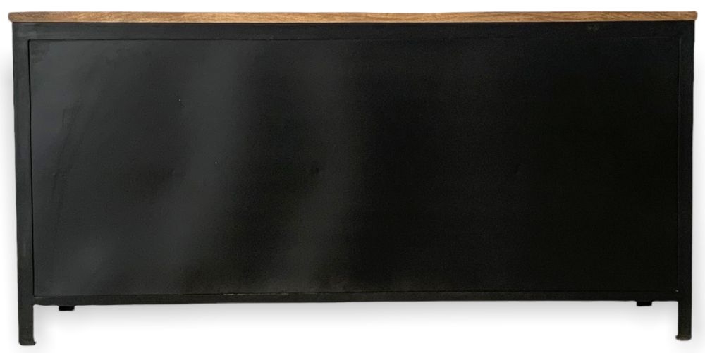 Induse Industrial Mango Wood 160cm Large Sideboard