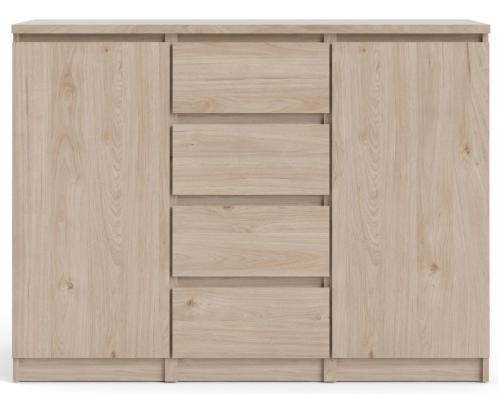 Naia Oak Effect 2 Door Small Sideboard