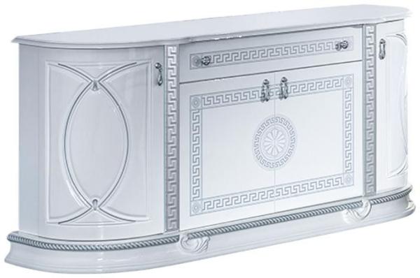 New Venus White Italian Large Buffet Sideboard - 4 Doors