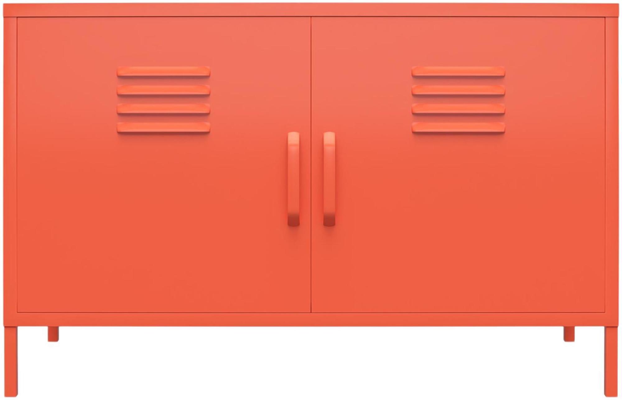 Novogratz Cache Accent Sideboard - Orange Locker - 2 Doors - 4012813COMNUK