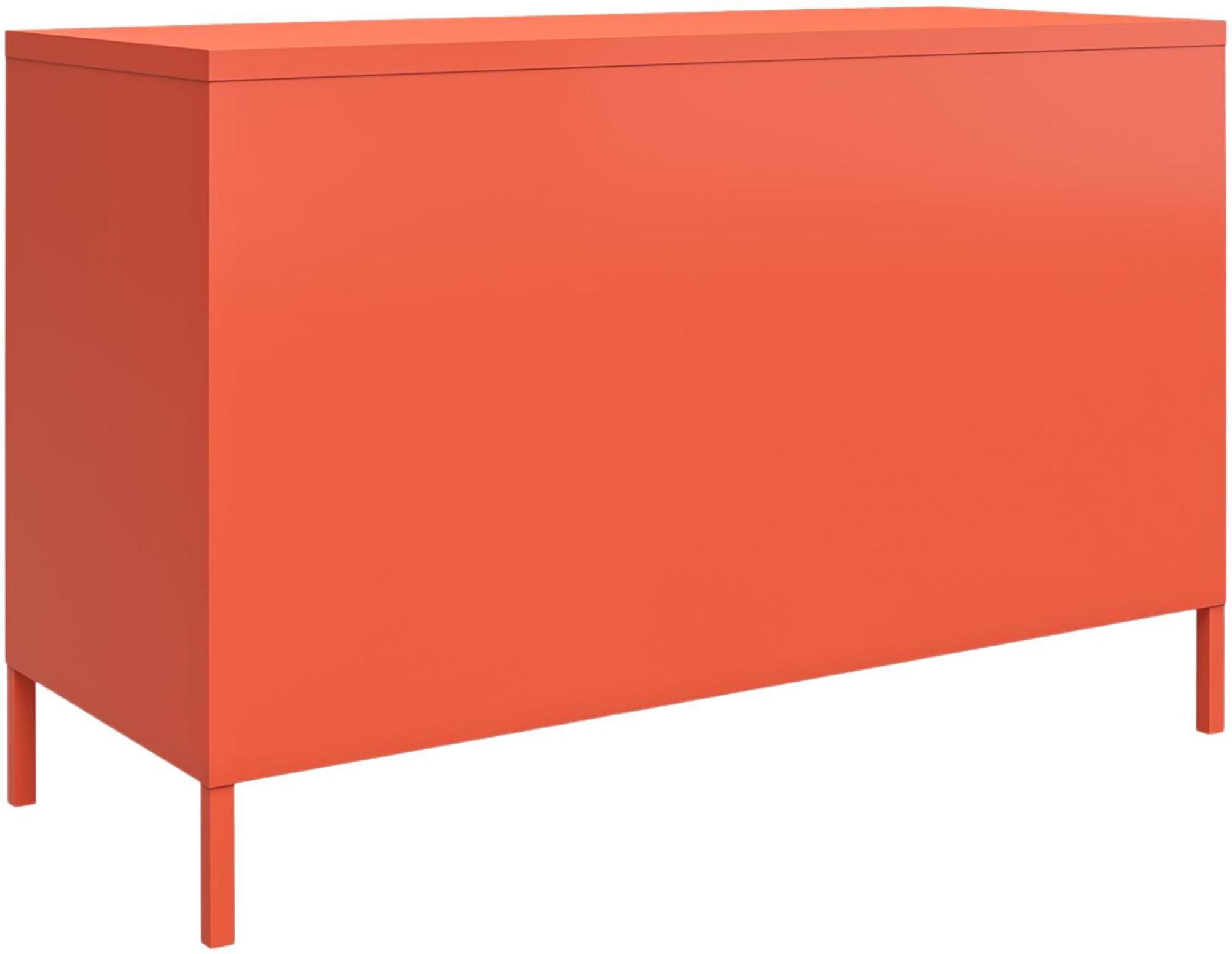 Novogratz Cache Accent Sideboard - Orange Locker - 2 Doors - 4012813COMNUK