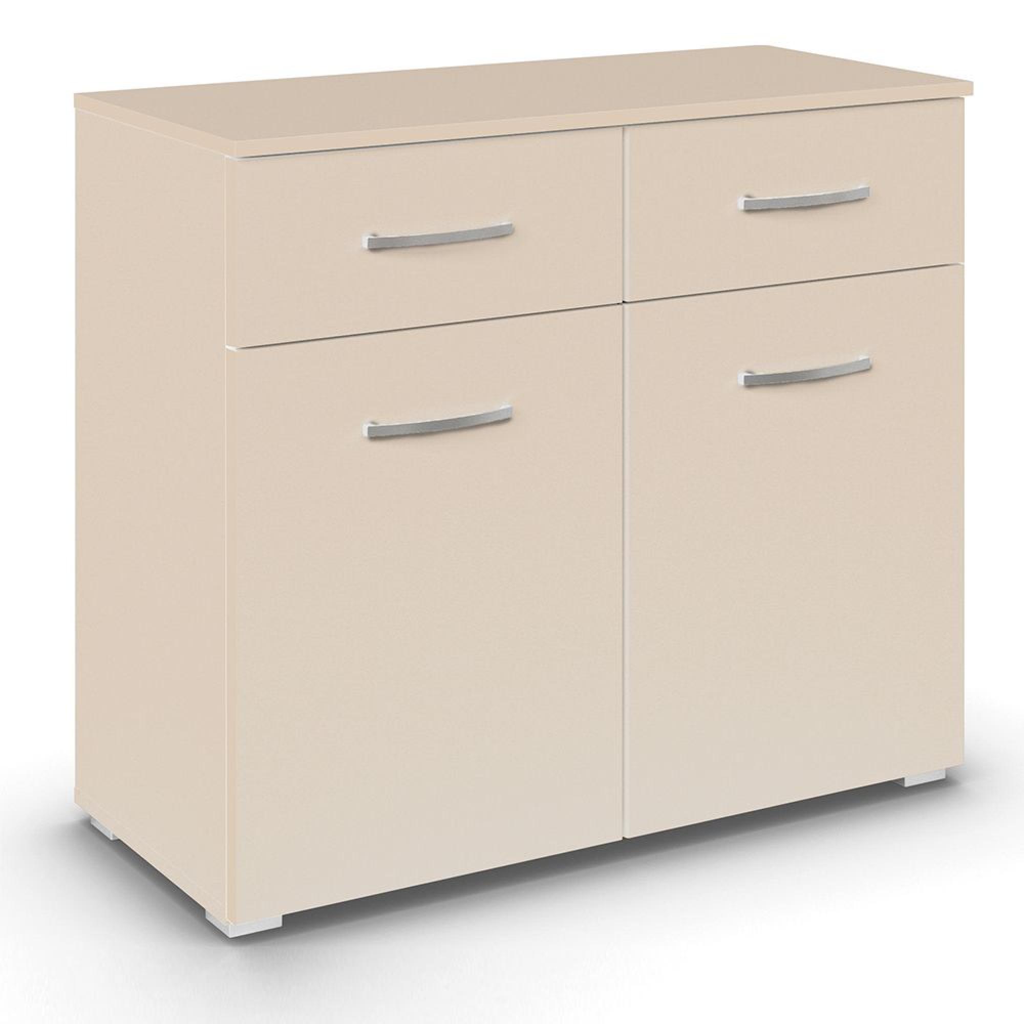 Rauch Aditio 2 Door Small Sideboard - 80cm - Champagne