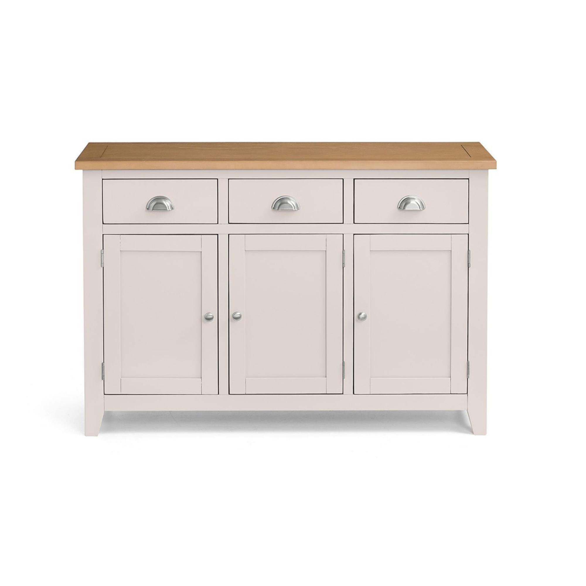 Richmond Sideboard - 3 Door - Medium - Grey