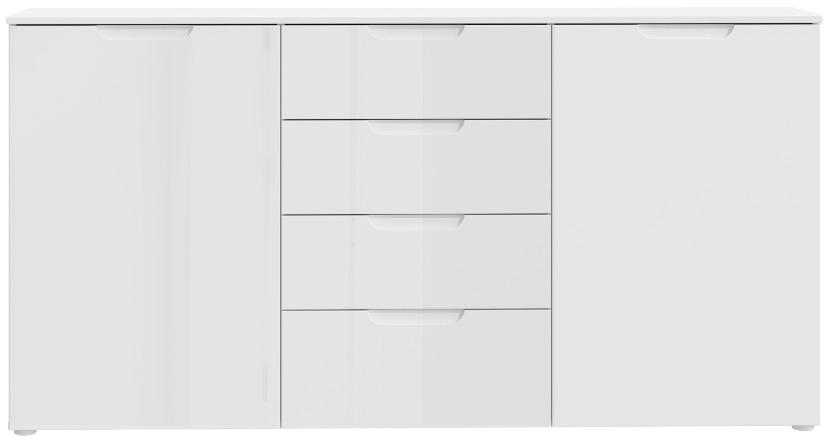 Sienna White Gloss 2 Door Large Sideboard