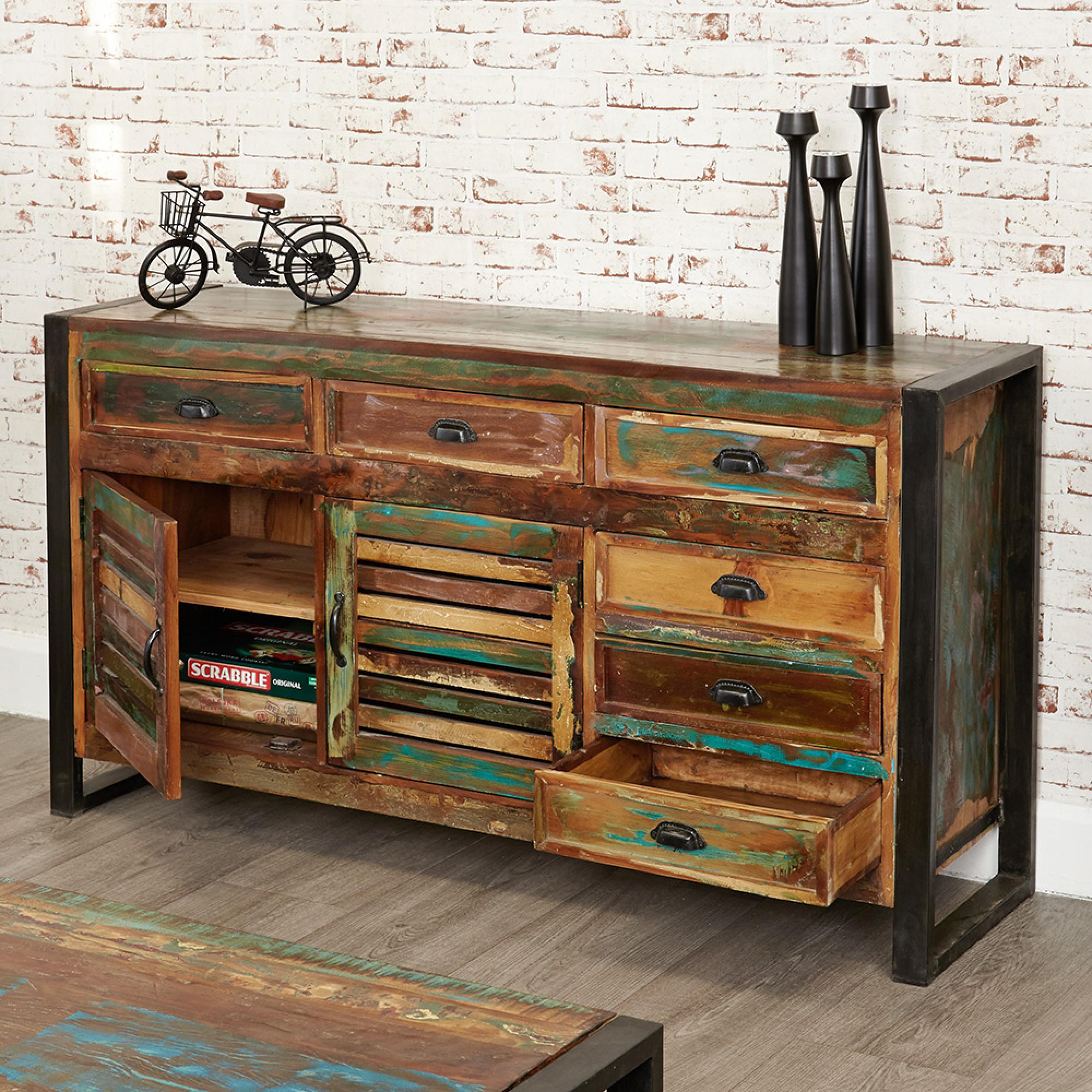 Urban Chic Reclaimed Sideboard - Wide