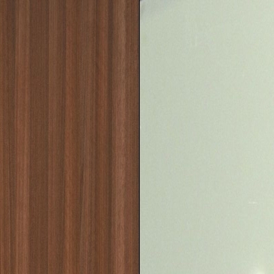 Noche Walnut Front and Mushroom Base Unit