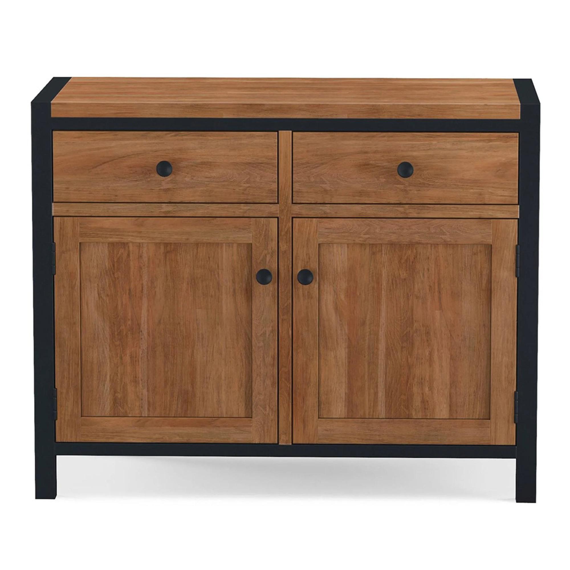 Rayne Acacia 100cm Small 2 Door Sideboard