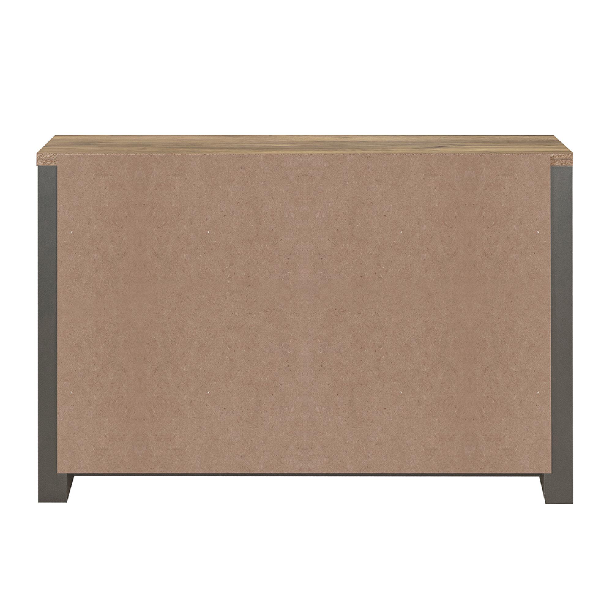 Highgate Medium Sideboard - 3 Door - Dark Grey Painted