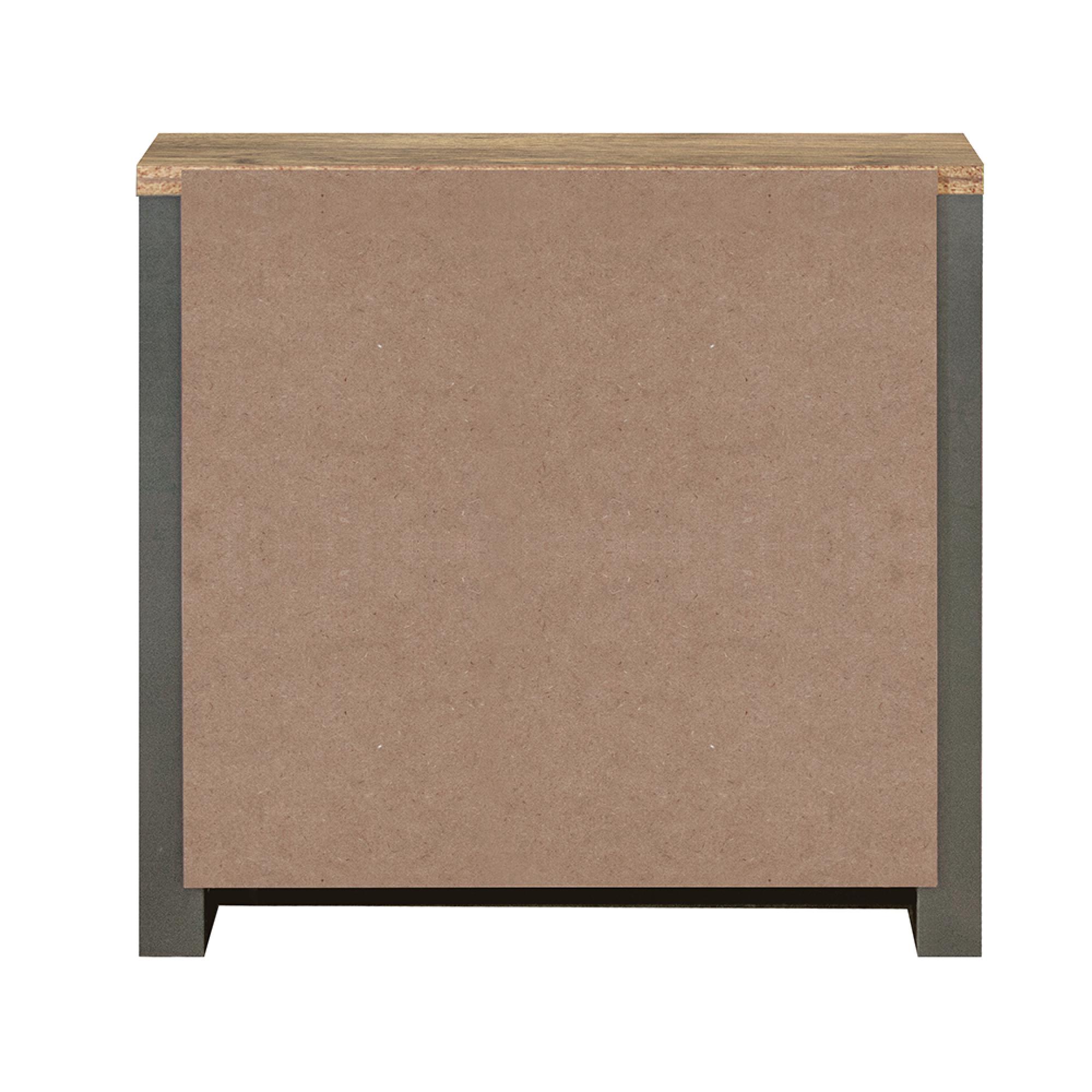 Highgate Small Sideboard - 2 Door - Dark Grey Painted