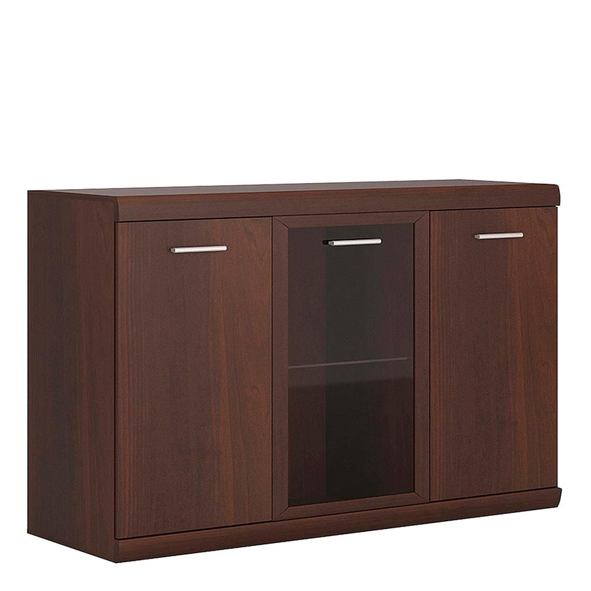Imperial Glazed Sideboard - Medium - 3 Door - Mahogany