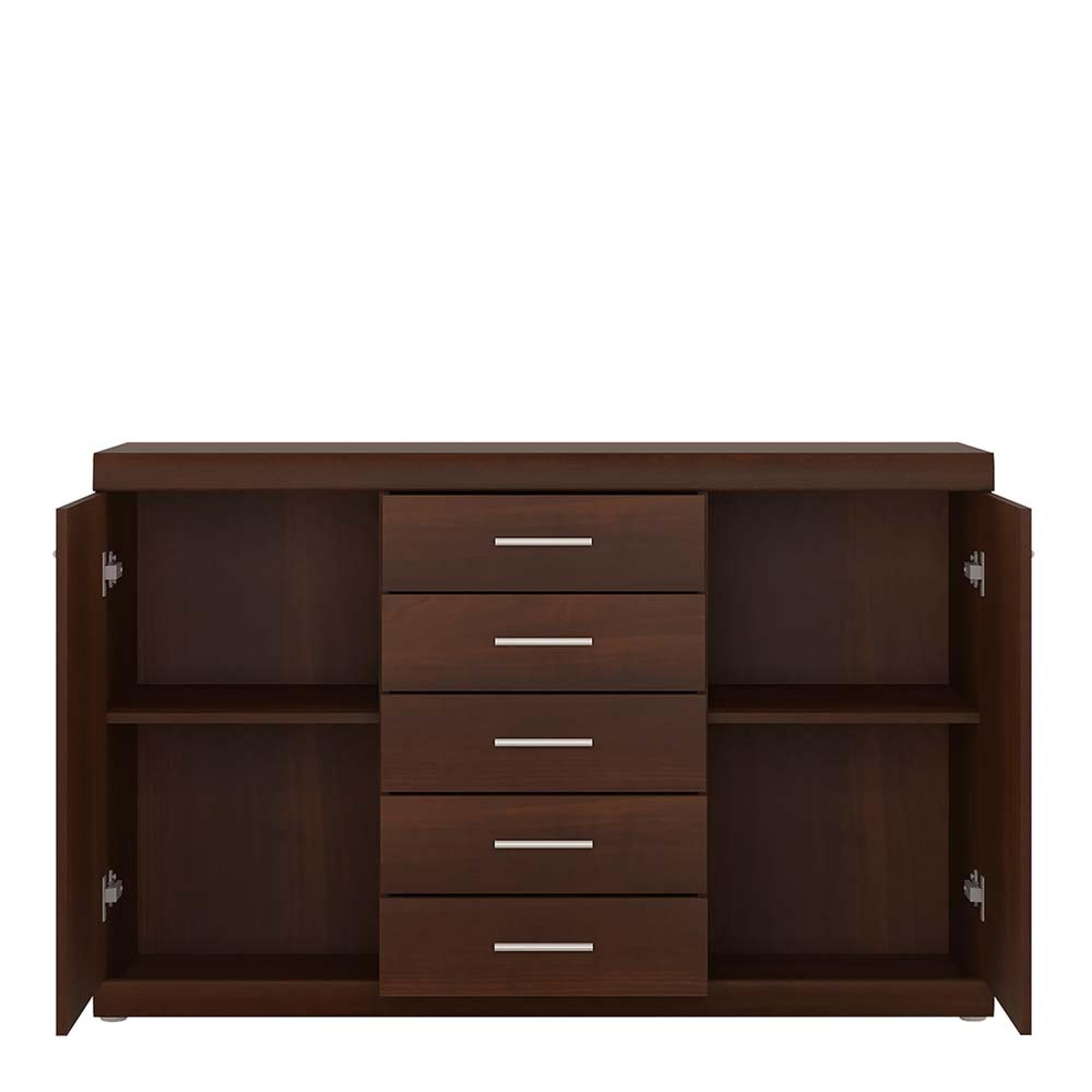 Imperial Sideboard - Medium - 2 Door - 5 Drawer - Mahogany
