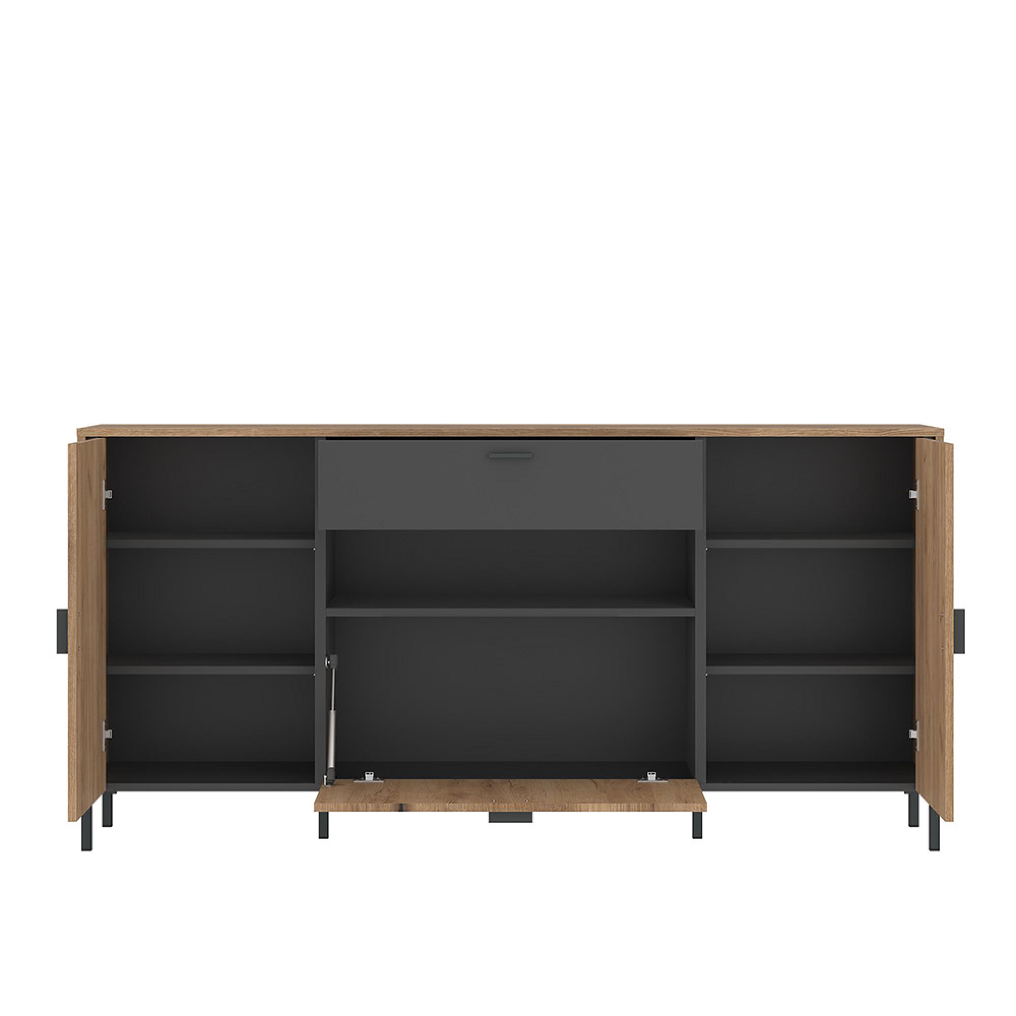 Arundel Sideboard - 2 Door - 1 Drawer - Large - Oak