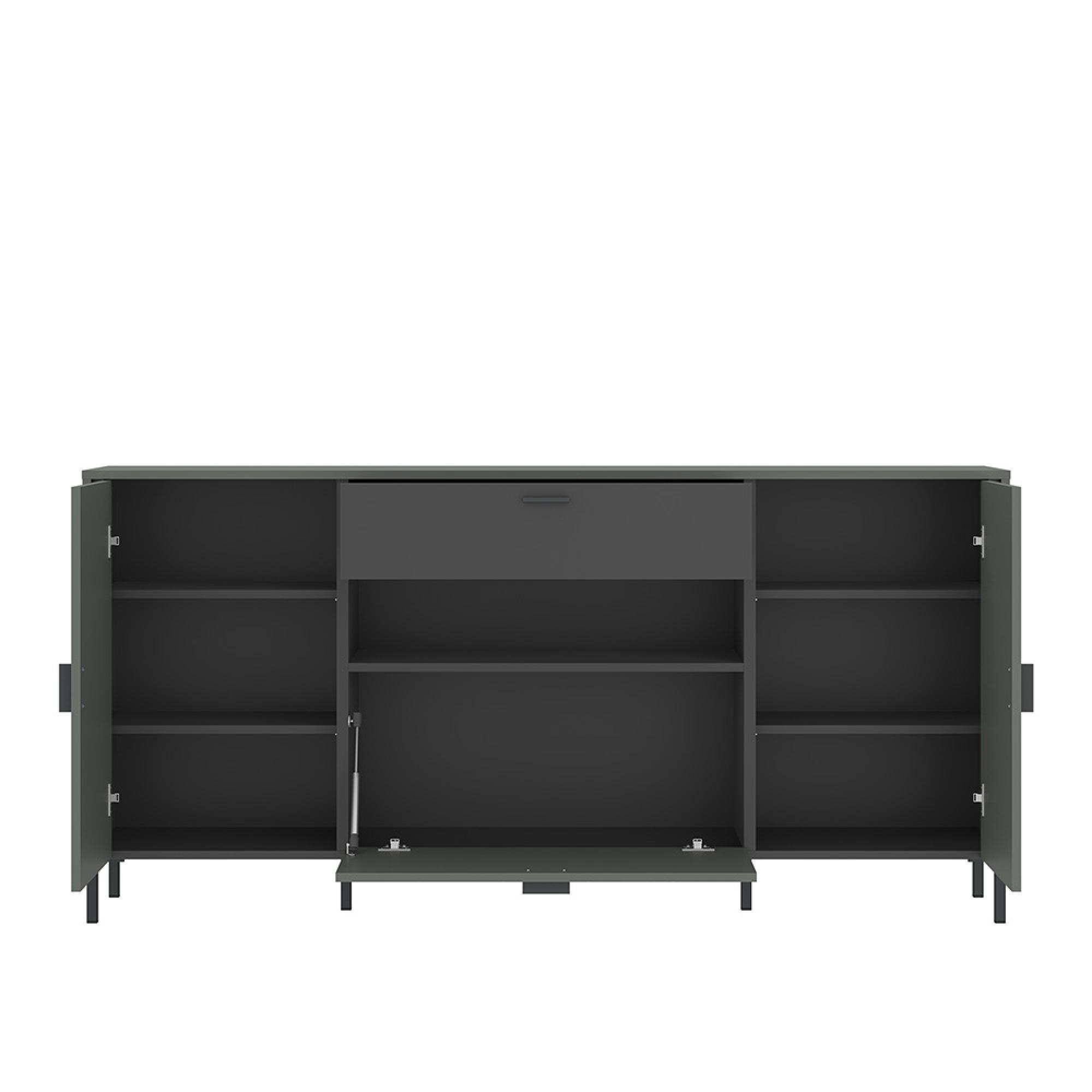 Arundel Sideboard - 2 Door - 2 Drawer - Large - Green