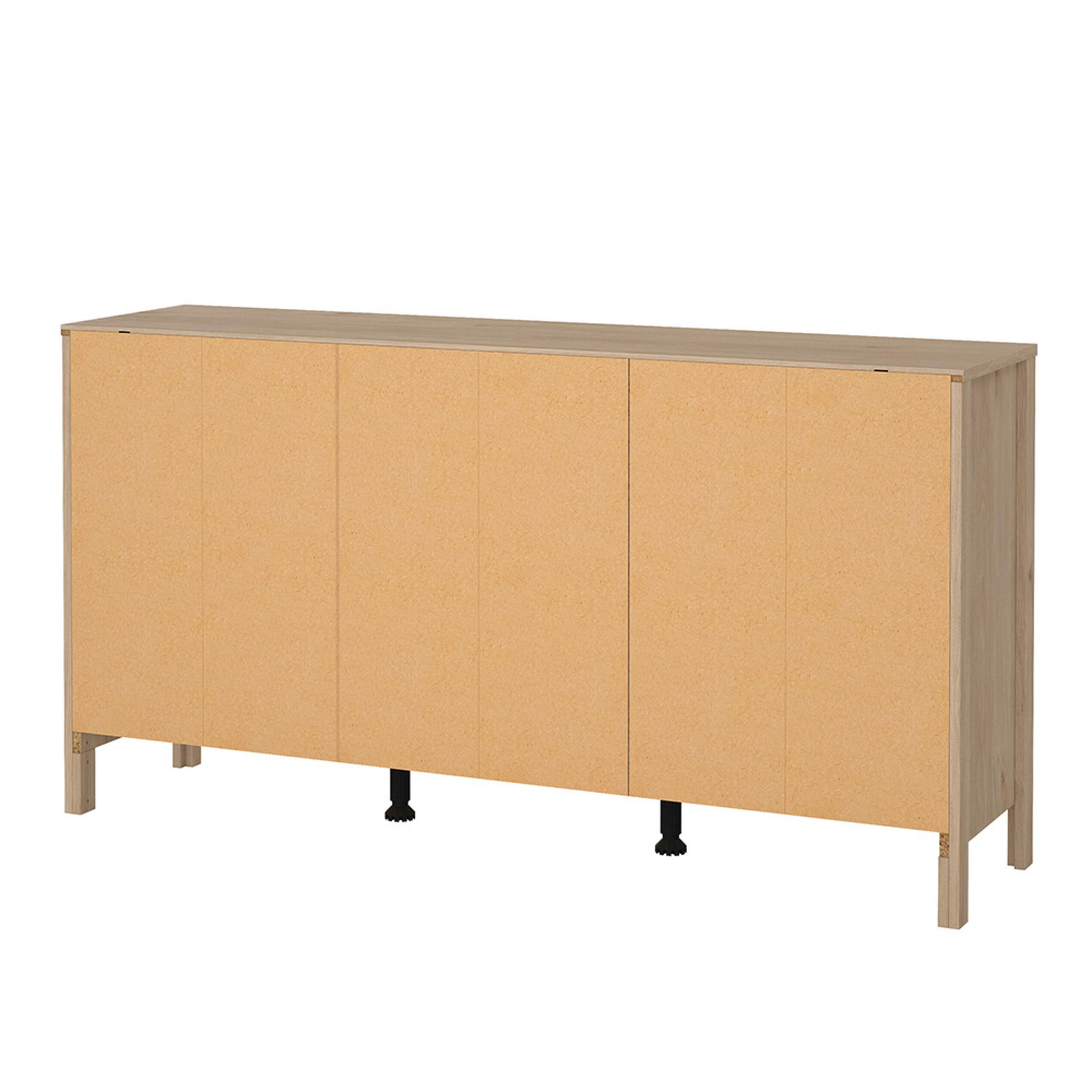 Madrid Sideboard - 2 Door - 3 Drawer - Medium - Jackson Hickory Oak