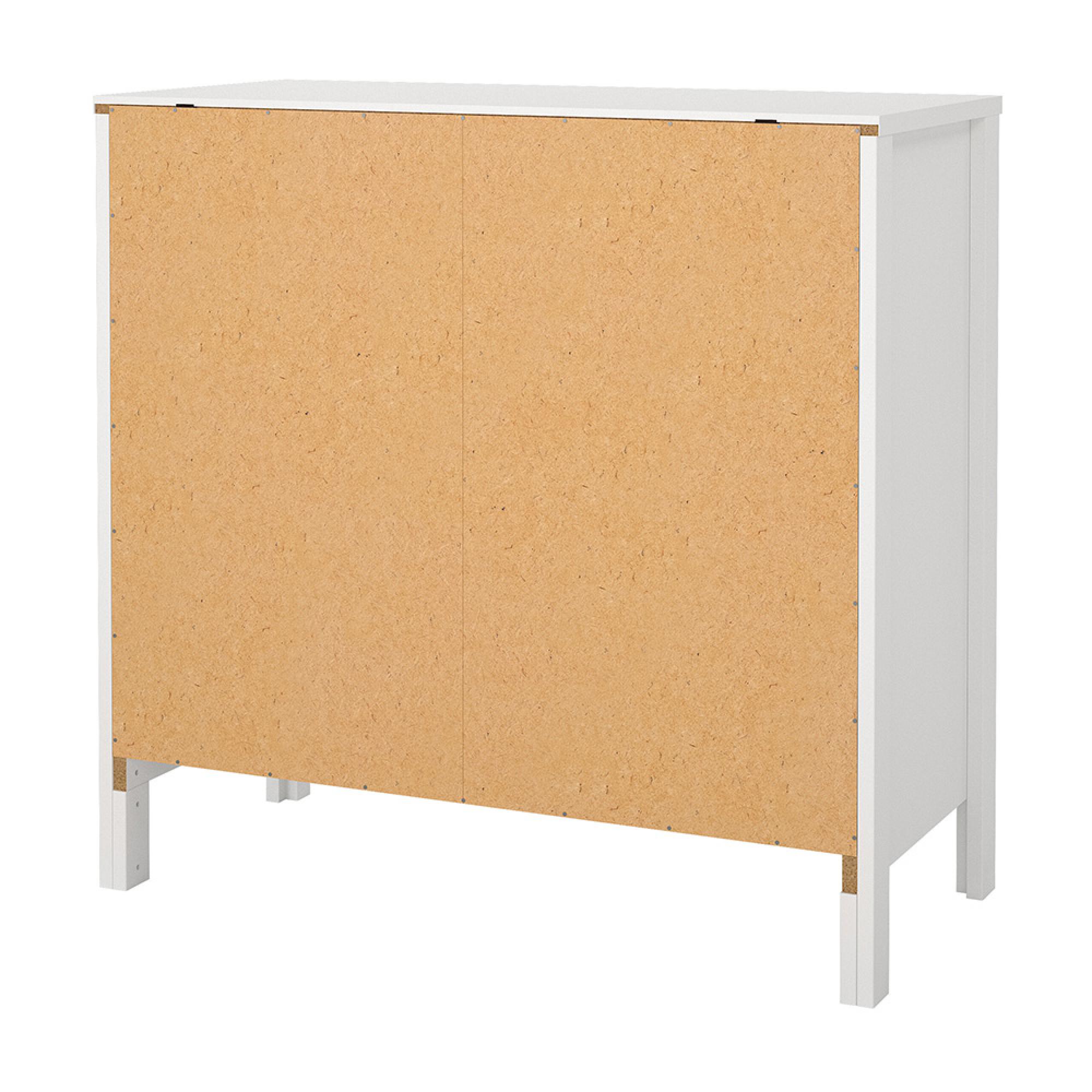 Madrid Sideboard - 2 Door - 1 Drawer - Small - White