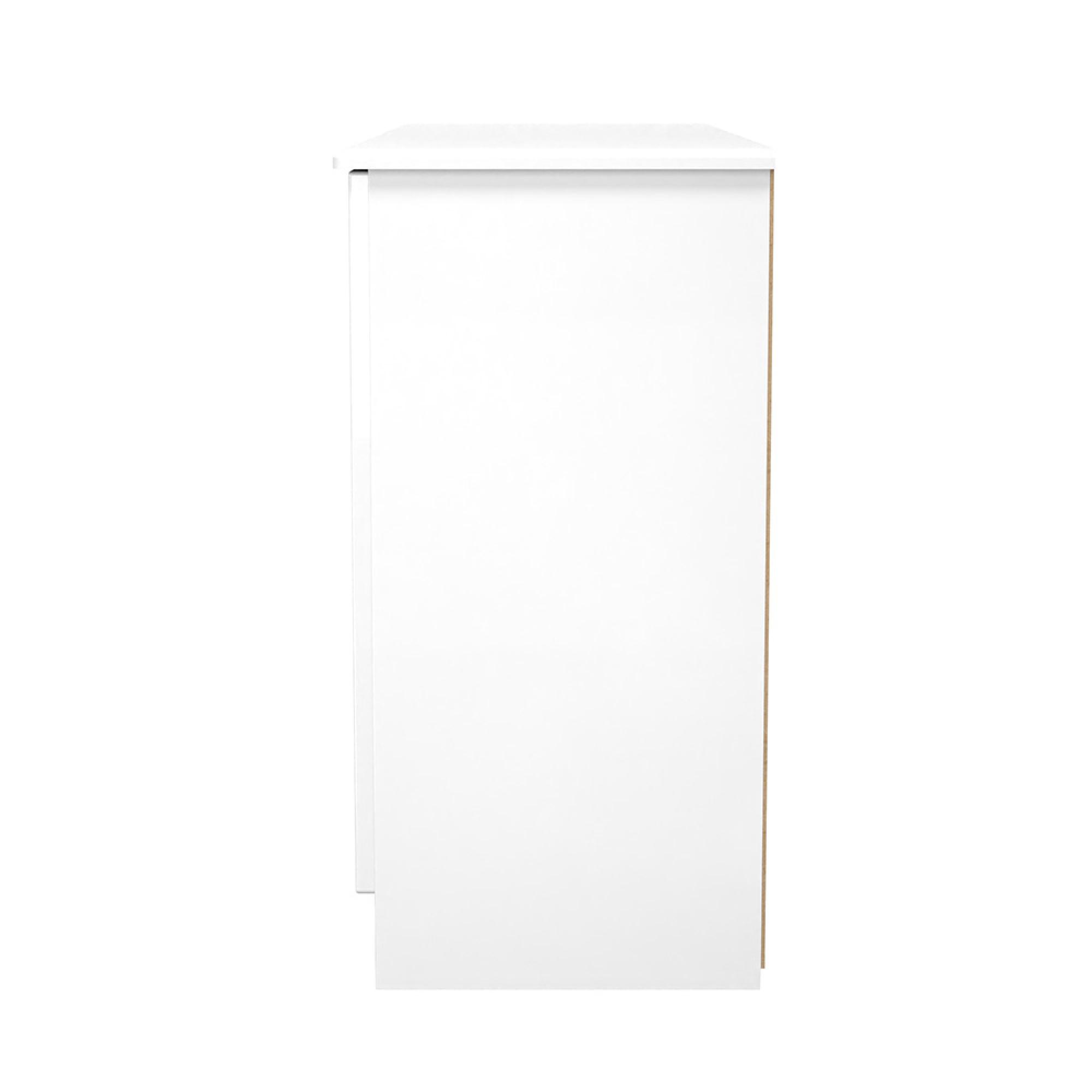 Knightsbridge Sideboard - Medium - 2 Door - White Gloss