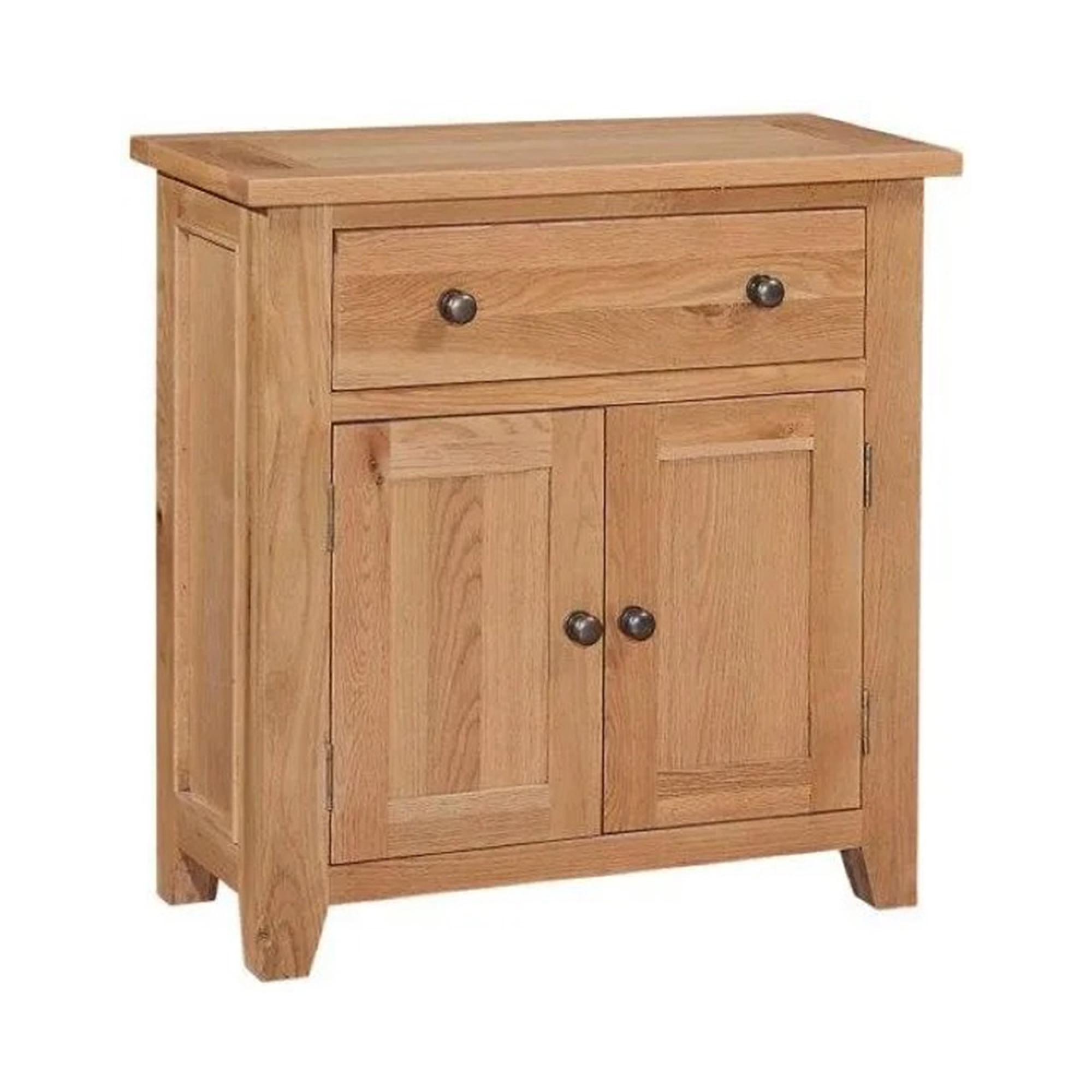 Appleby Sideboard - 2 Door - 1 Drawer - Compact - Oak