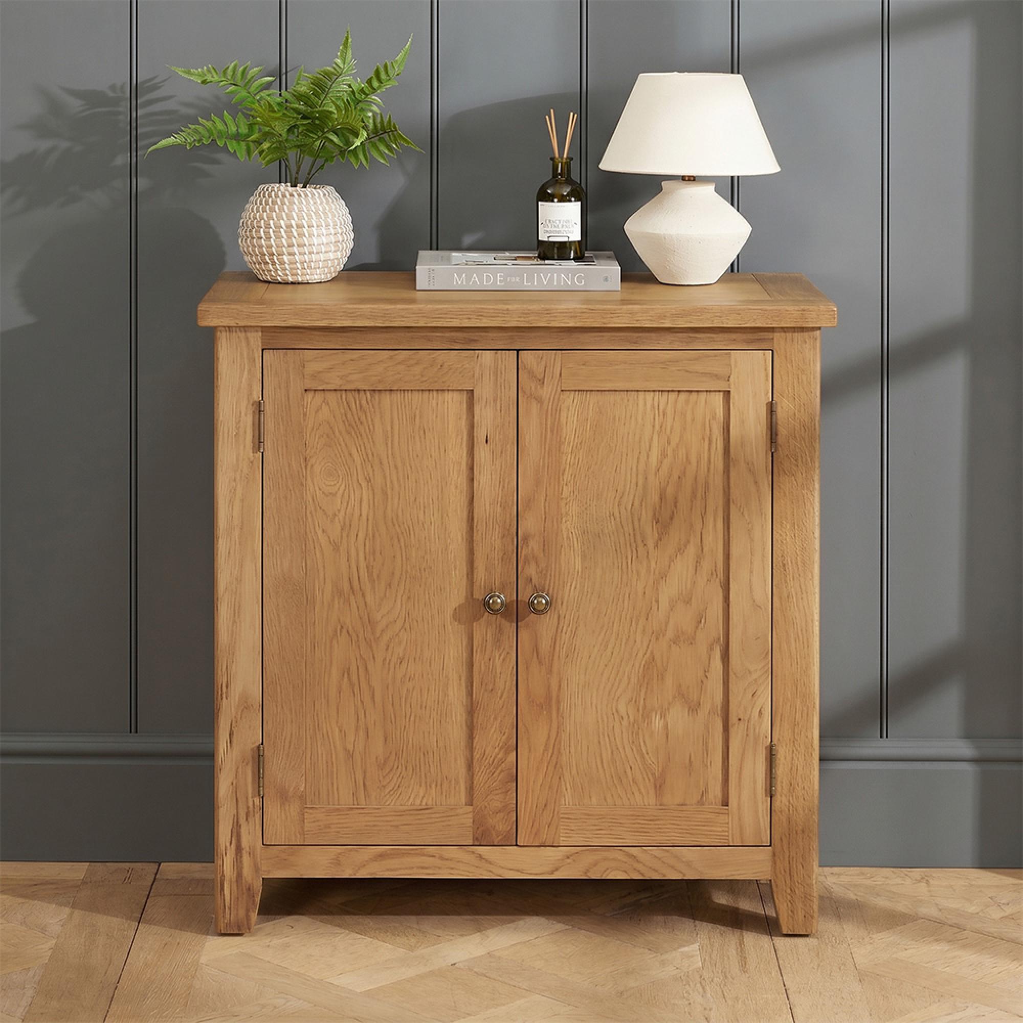 Appleby Sideboard - 2 Door - Compact - Petite Oak