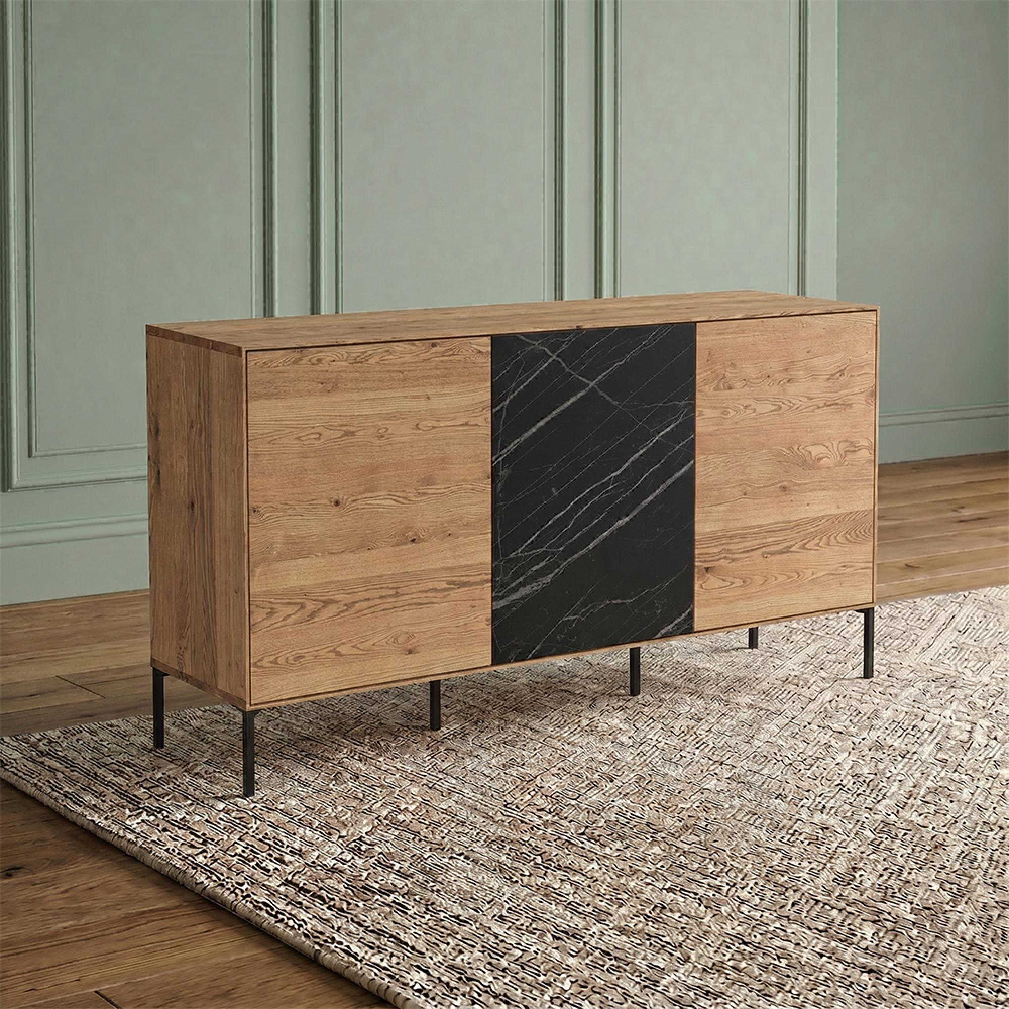 Helga Sideboard - 3 Door - Oiled Oak - Variation Available