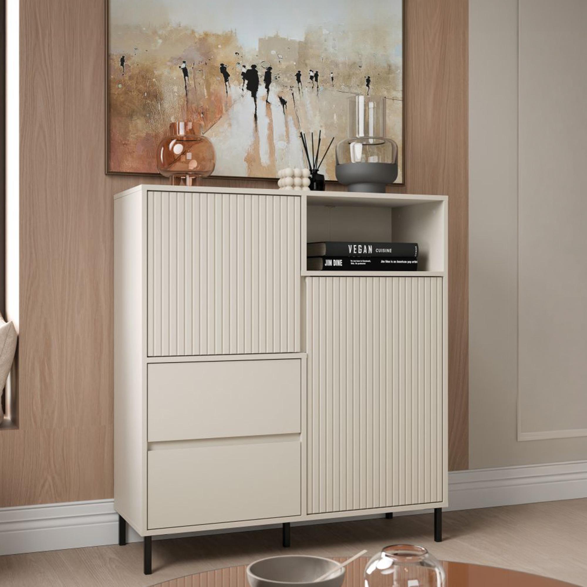 Avenale Sideboard - 2 Door - 2 Drawer - Small - Cashmere