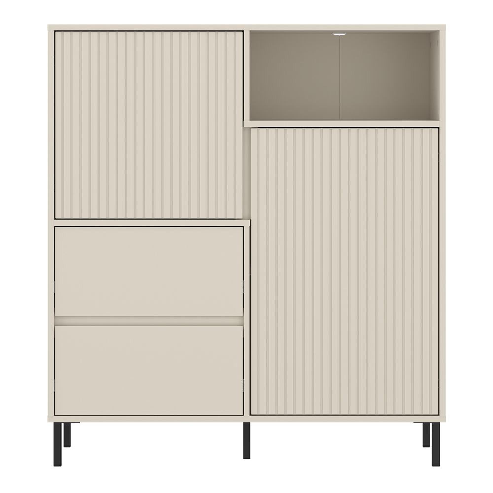 Avenale Sideboard - 2 Door - 2 Drawer - Small - Cashmere