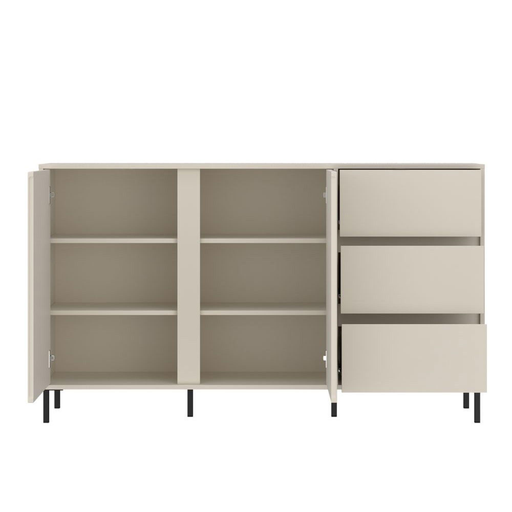 Avenale Sideboard - 2 Door - 3 Drawer - Medium - Cashmere