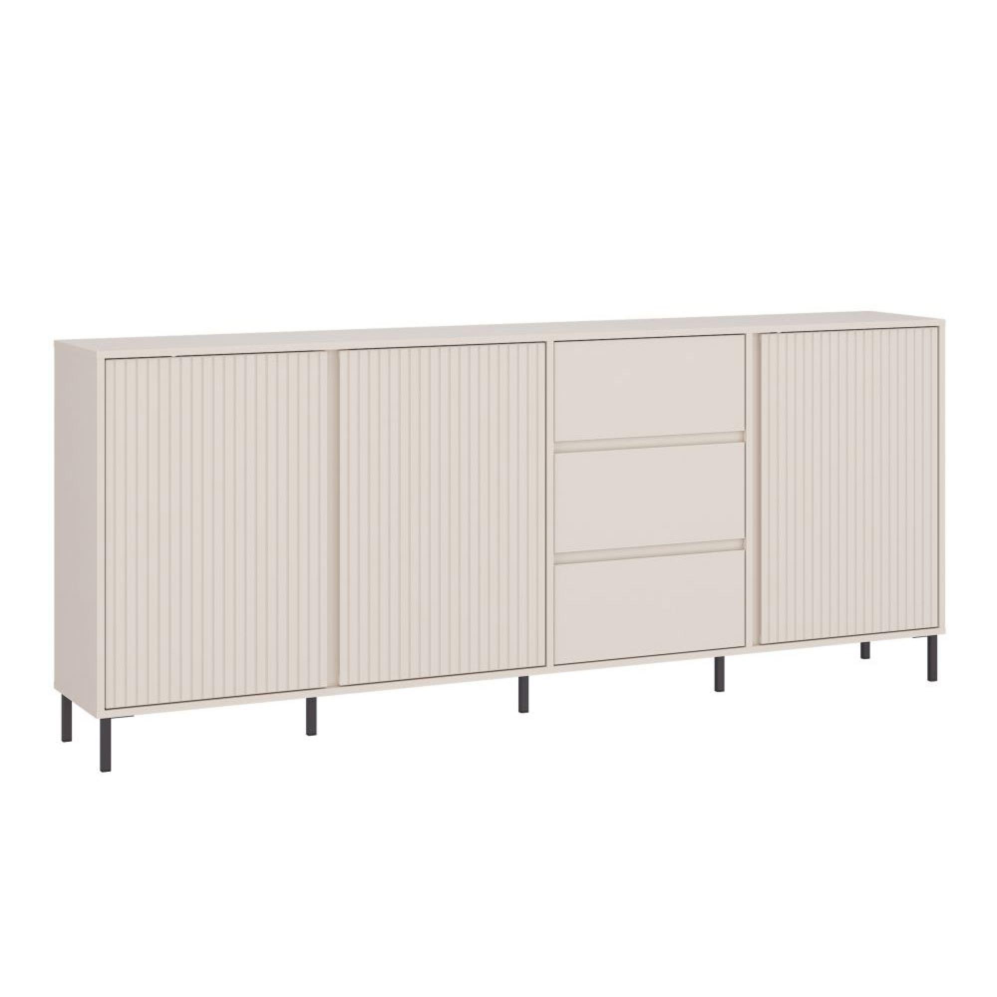 Avenale Sideboard - 3 Door - 3 Drawer - Extra Large - Cashmere