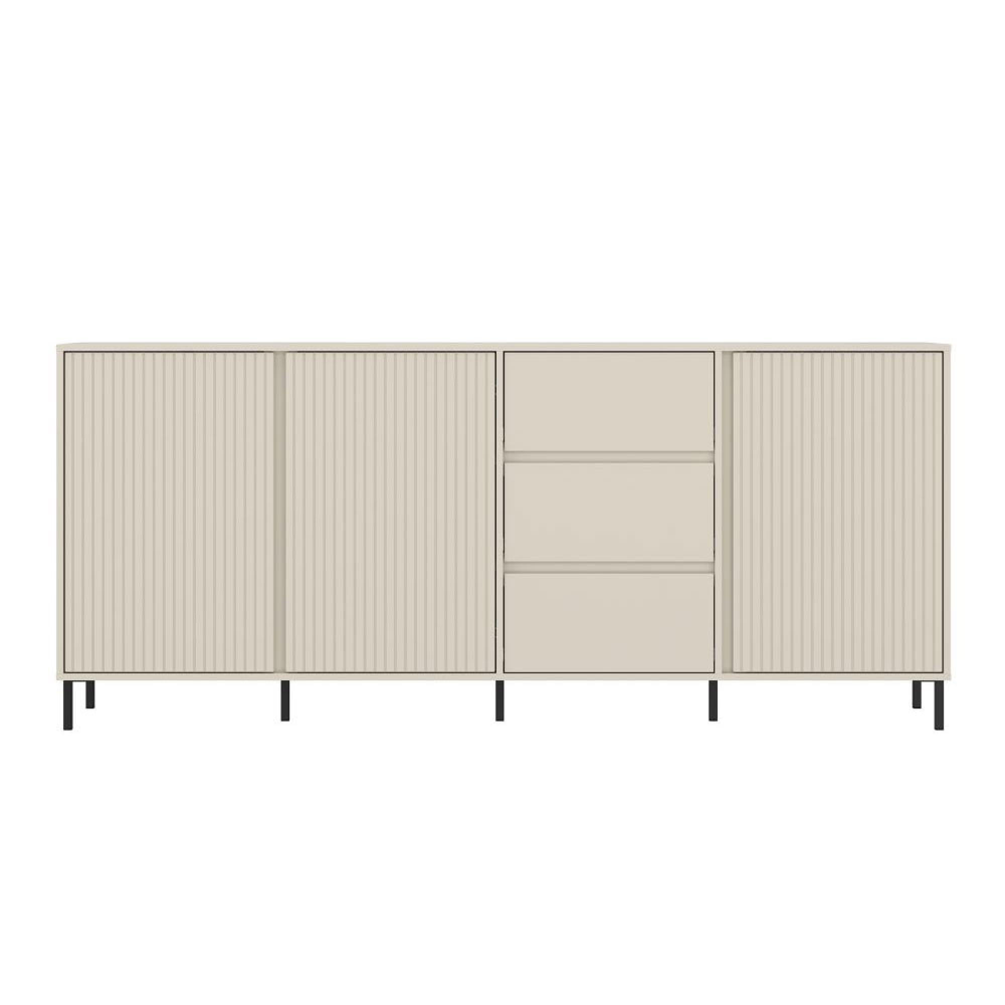 Avenale Sideboard - 3 Door - 3 Drawer - Extra Large - Cashmere