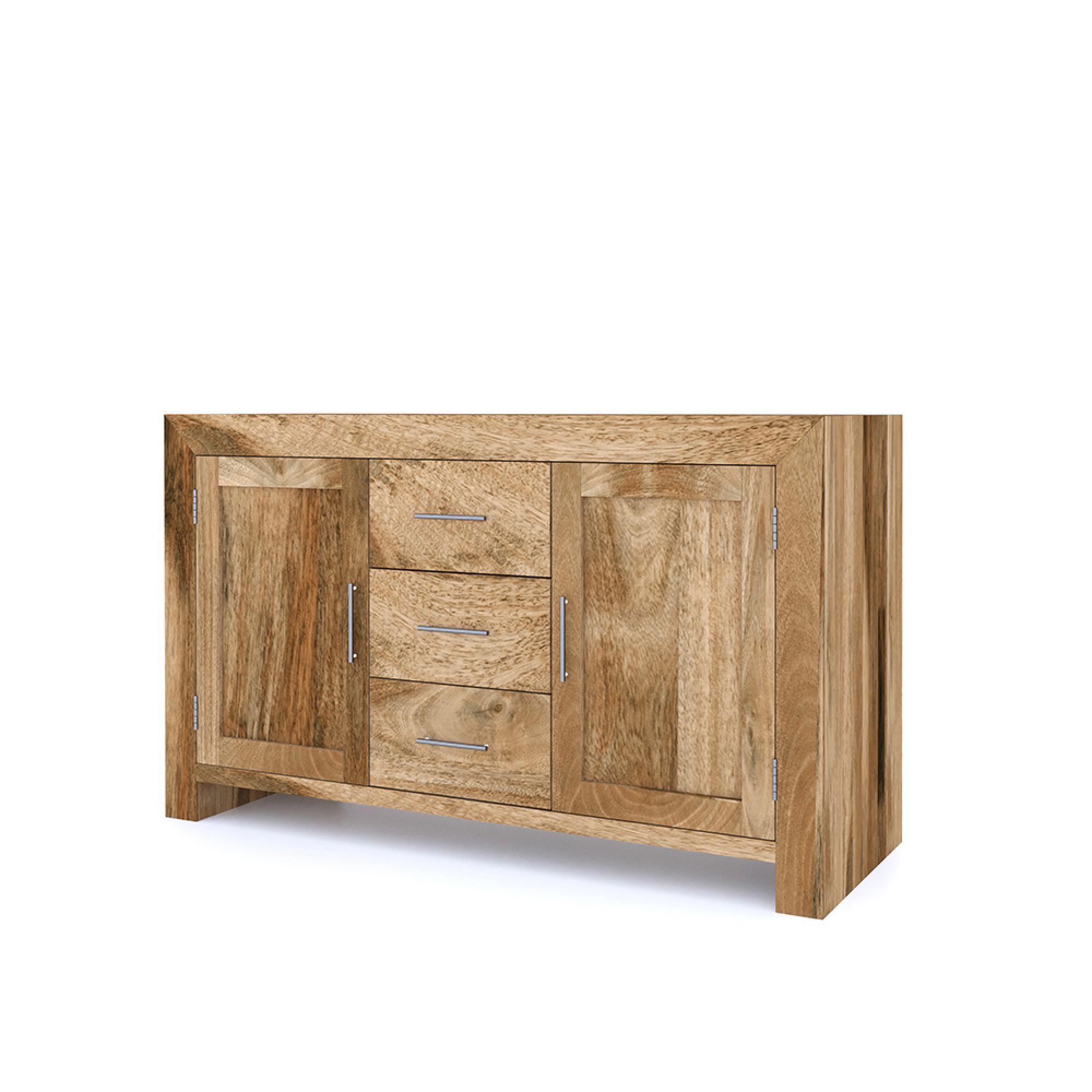 Cuban Sideboard - Small - 120cm - Natural Mango Wood