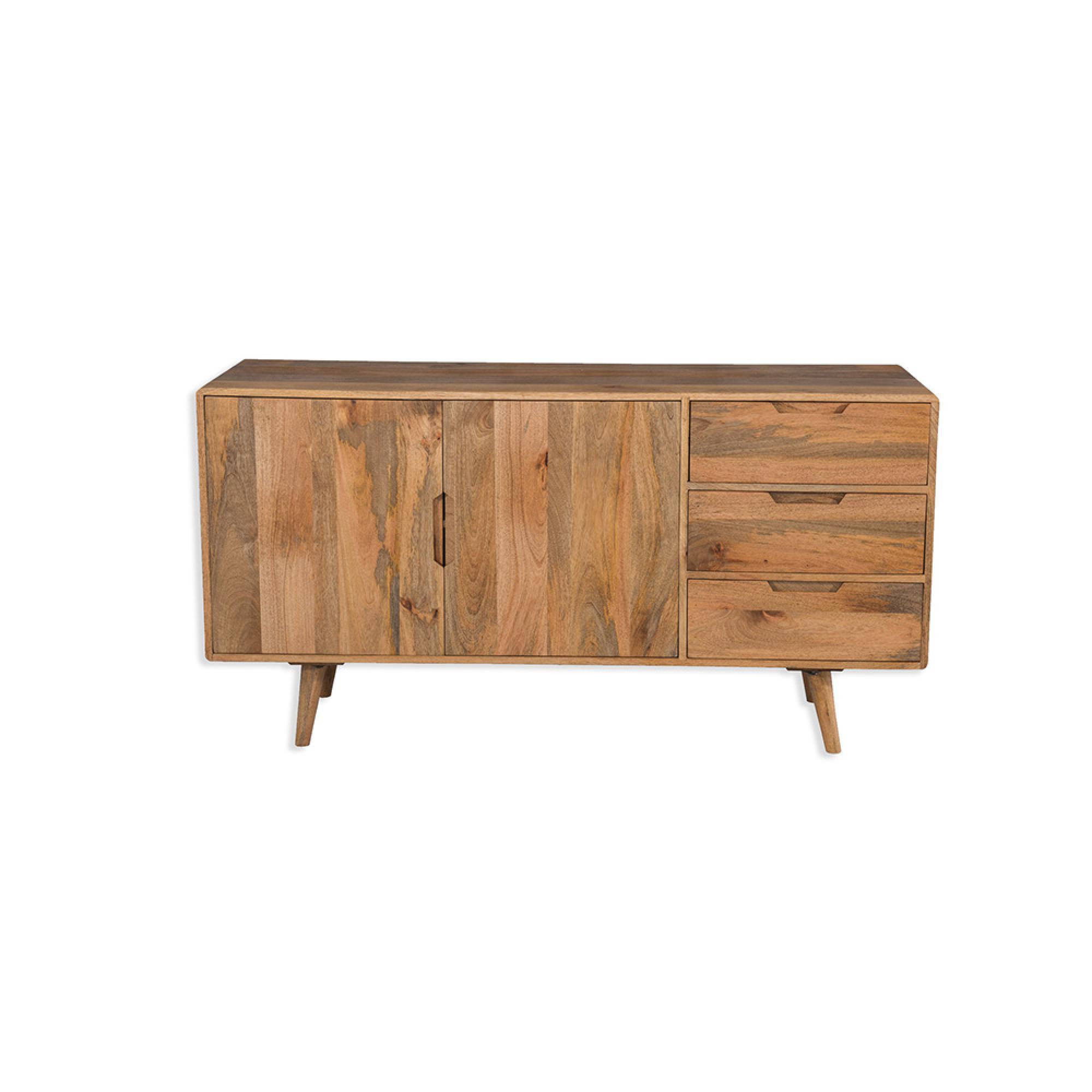 Surya Century Sideboard - Medium - 145cm - Solid Mango Wood