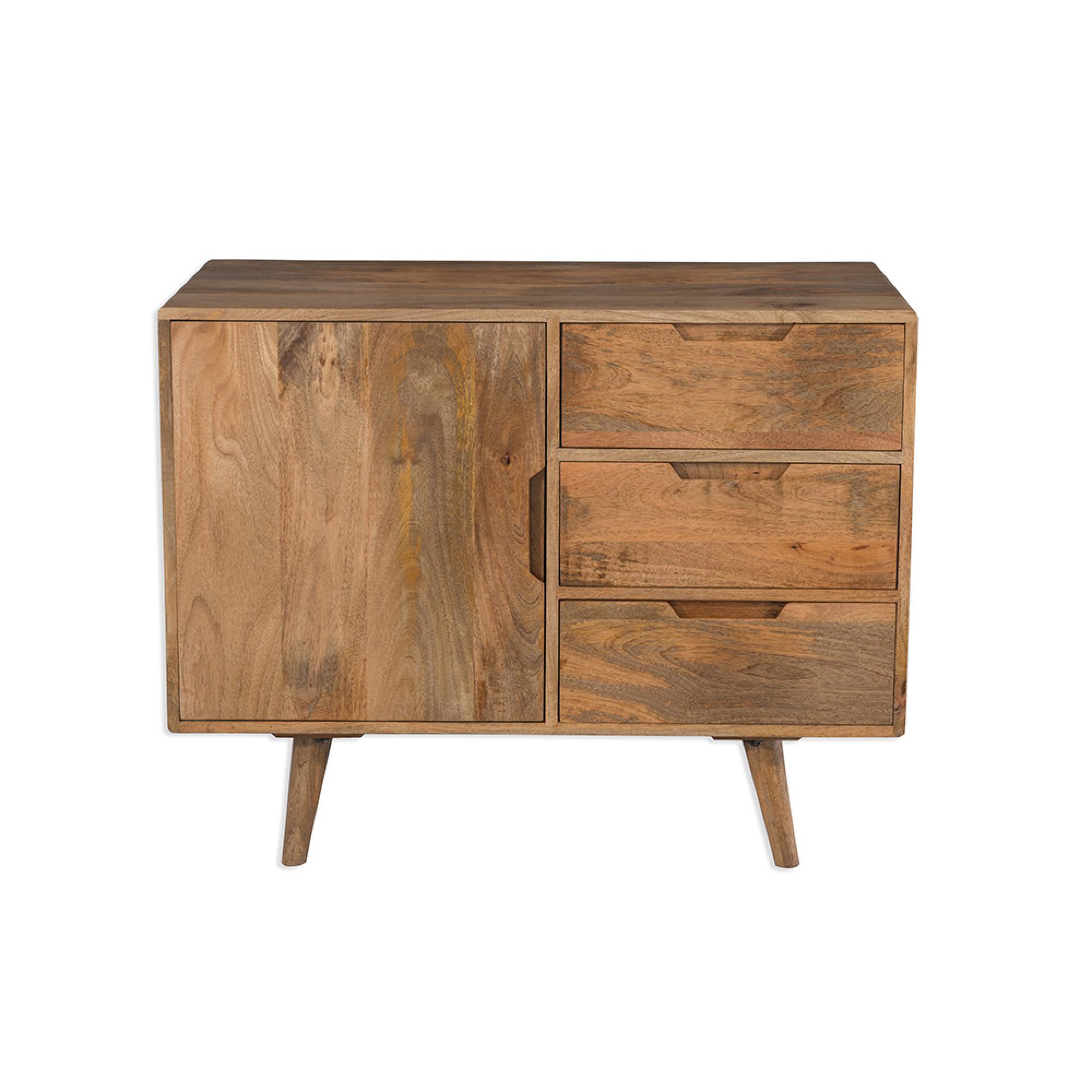 Surya Century Sideboard - Small - 95cm - Solid Mango Wood