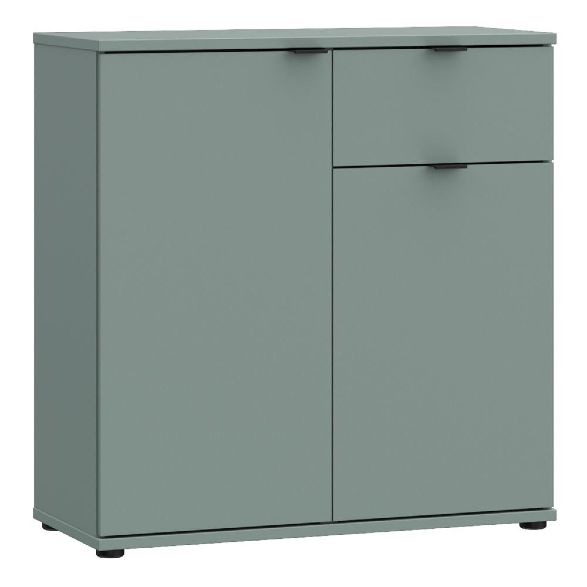 Ganymede Sideboard - 2 Door - 1 Drawer - Compact - Sage Green