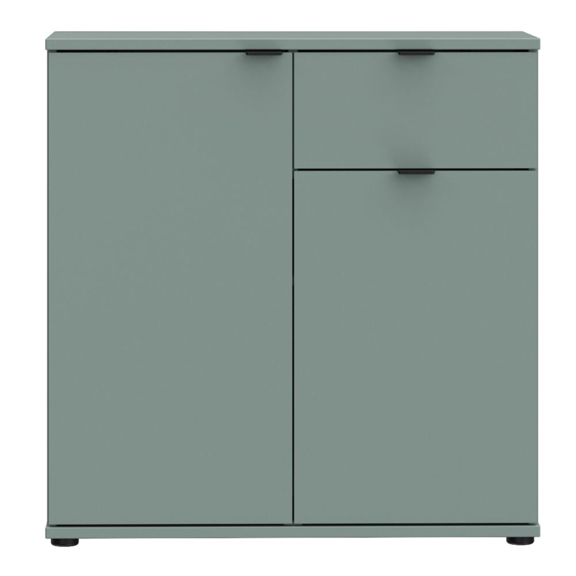 Ganymede Sideboard - 2 Door - 1 Drawer - Compact - Sage Green