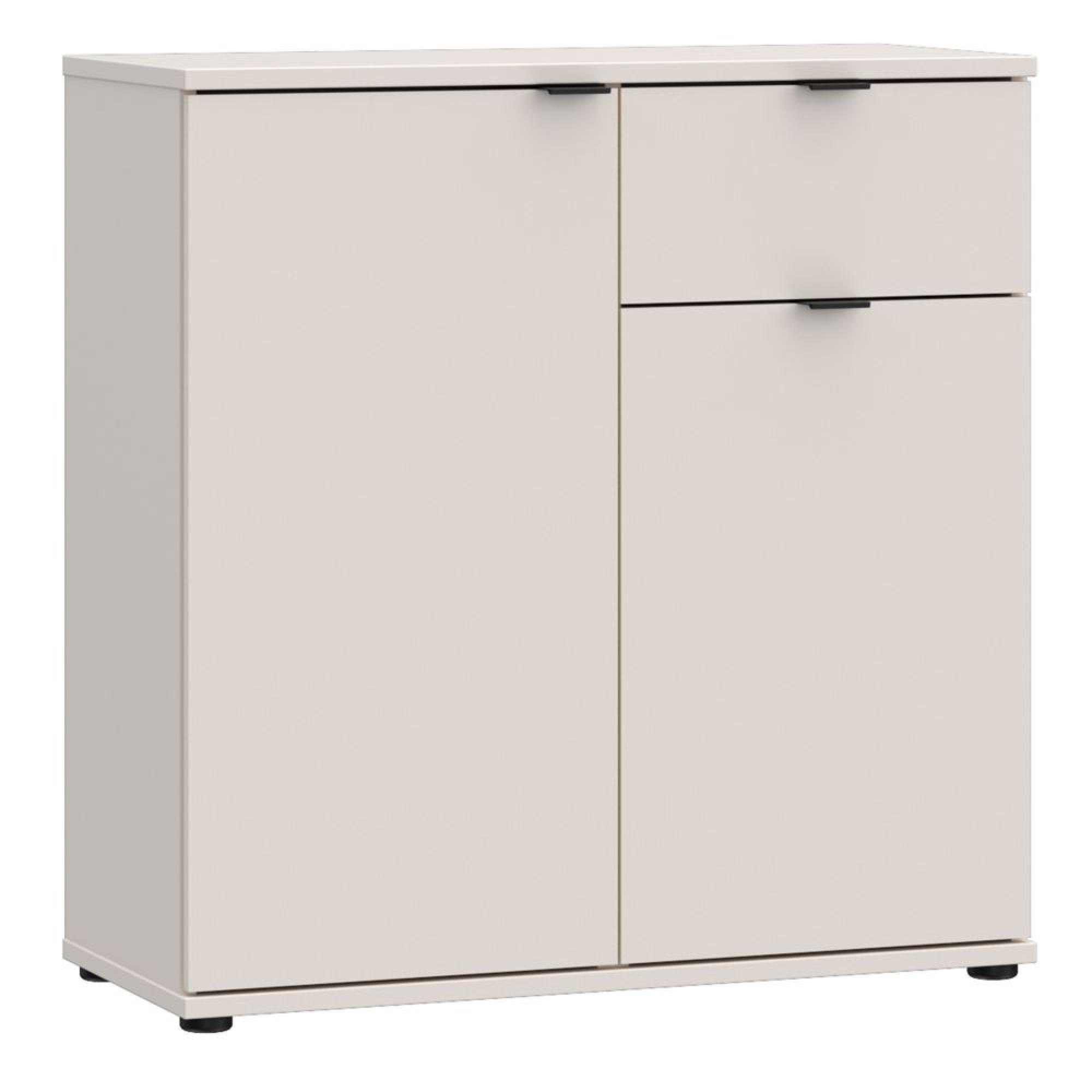 Ganymede Sideboard - 2 Door - 1 Drawer - Compact - Sand