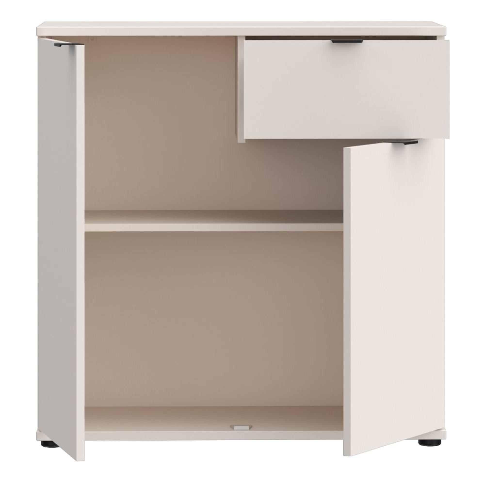 Ganymede Sideboard - 2 Door - 1 Drawer - Compact - Sand