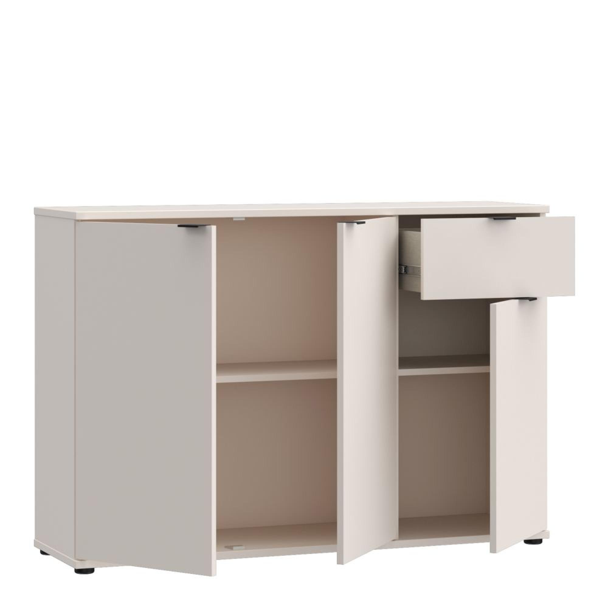 Ganymede Sideboard - 3 Door - 1 Drawer - Small - Sand