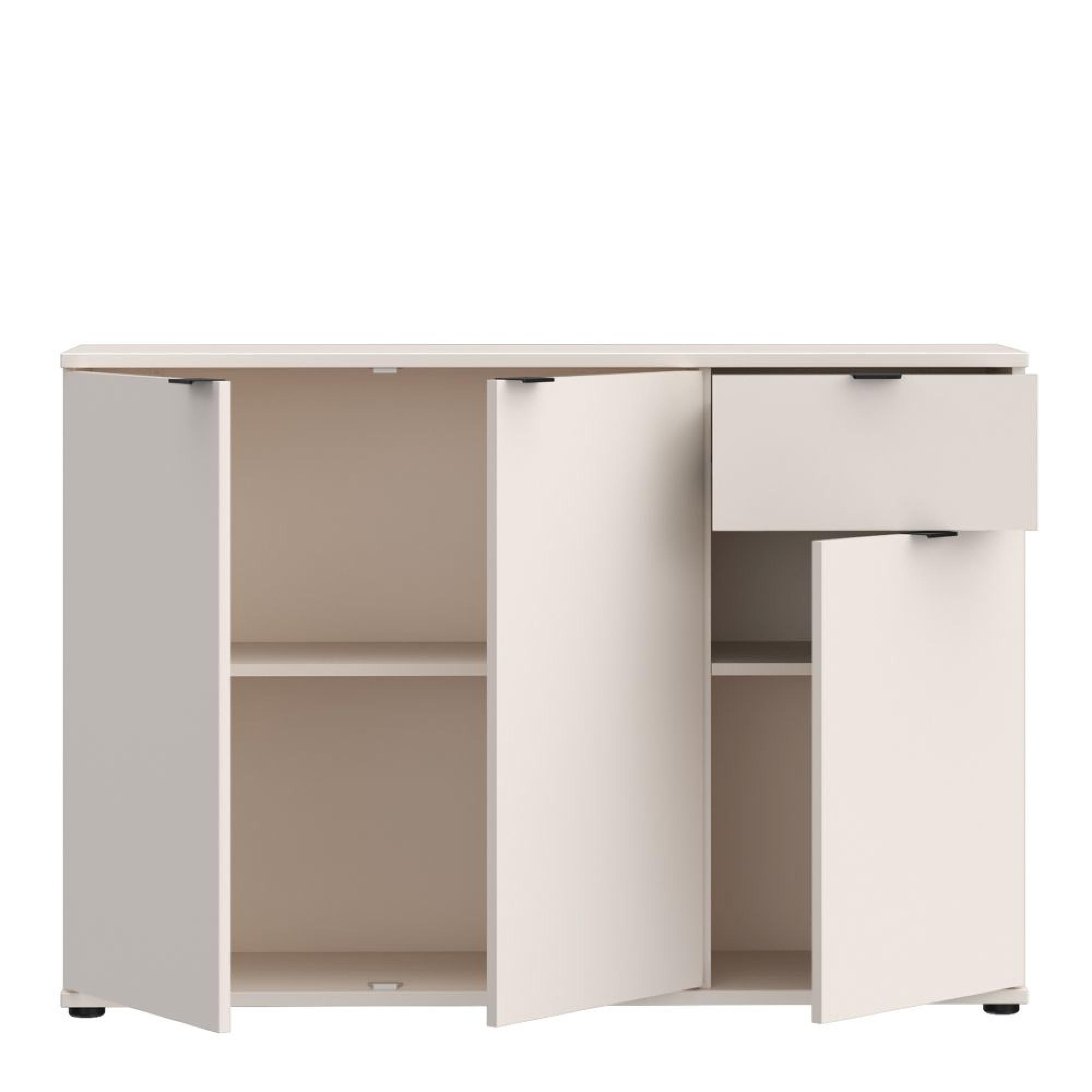 Ganymede Sideboard - 3 Door - 1 Drawer - Small - Sand