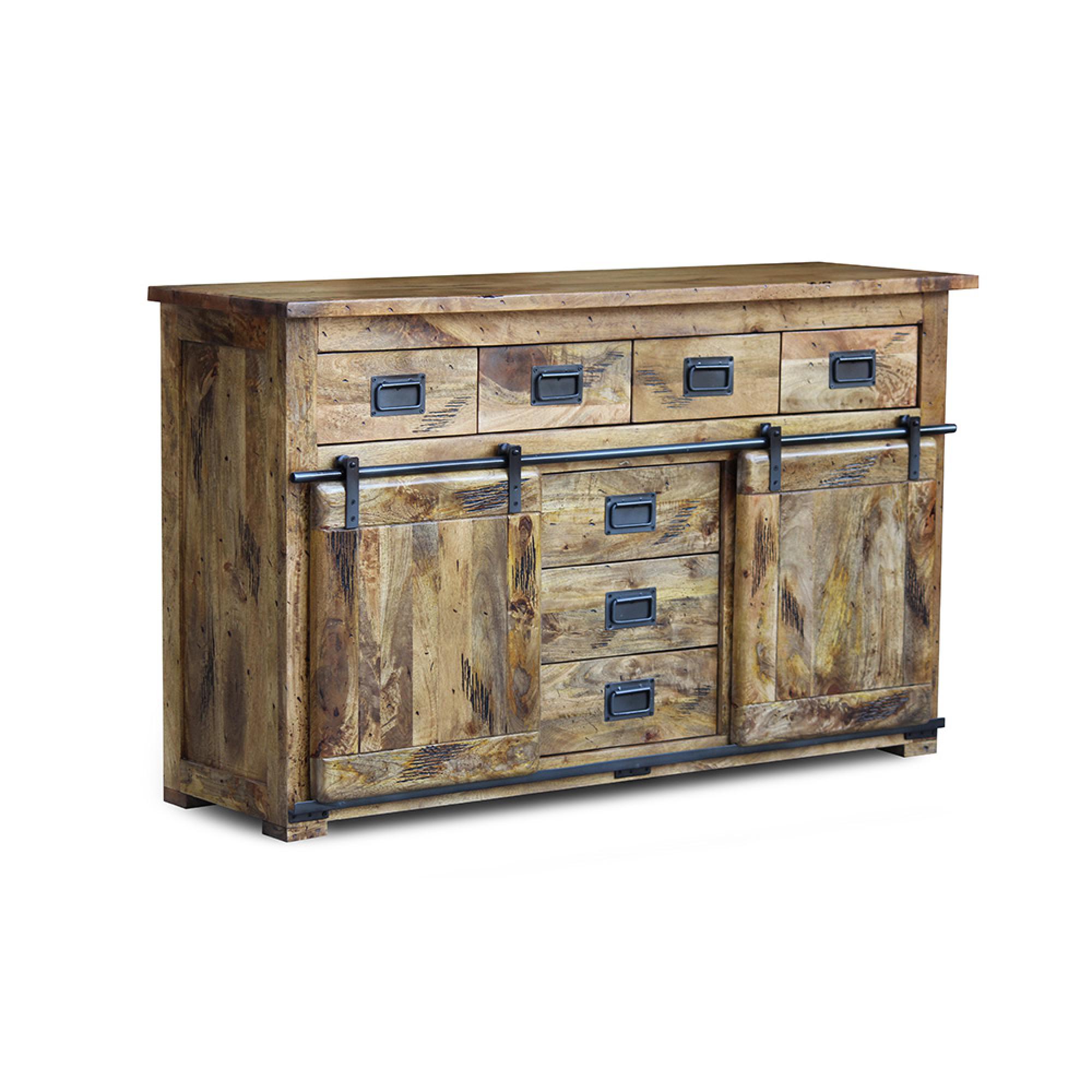 Raipur Works Sideboard - Medium - 150cm - Industrial Style Wooden