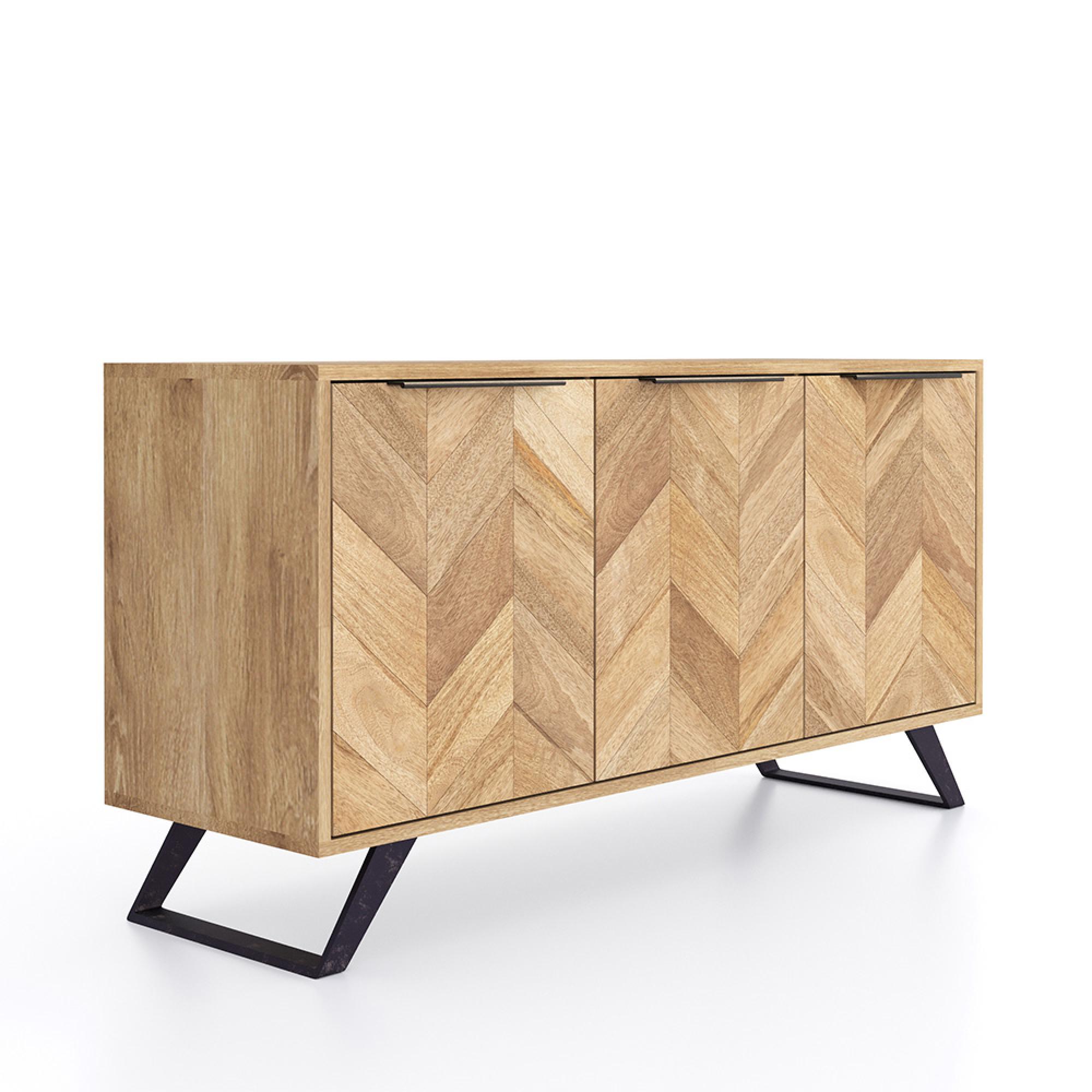 Agra Sideboard - Medium - 145cm - Parquet