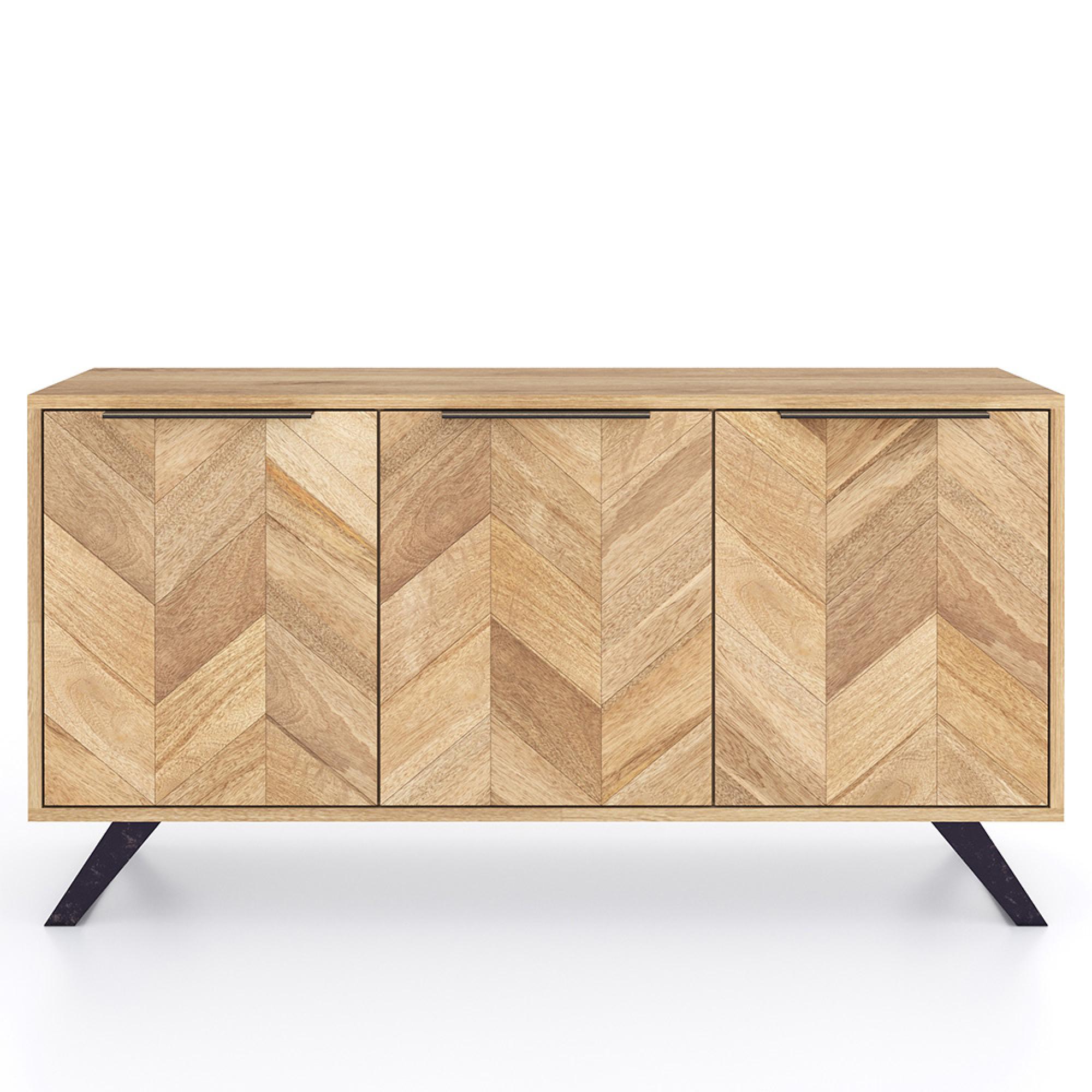 Agra Sideboard - Medium - 145cm - Parquet